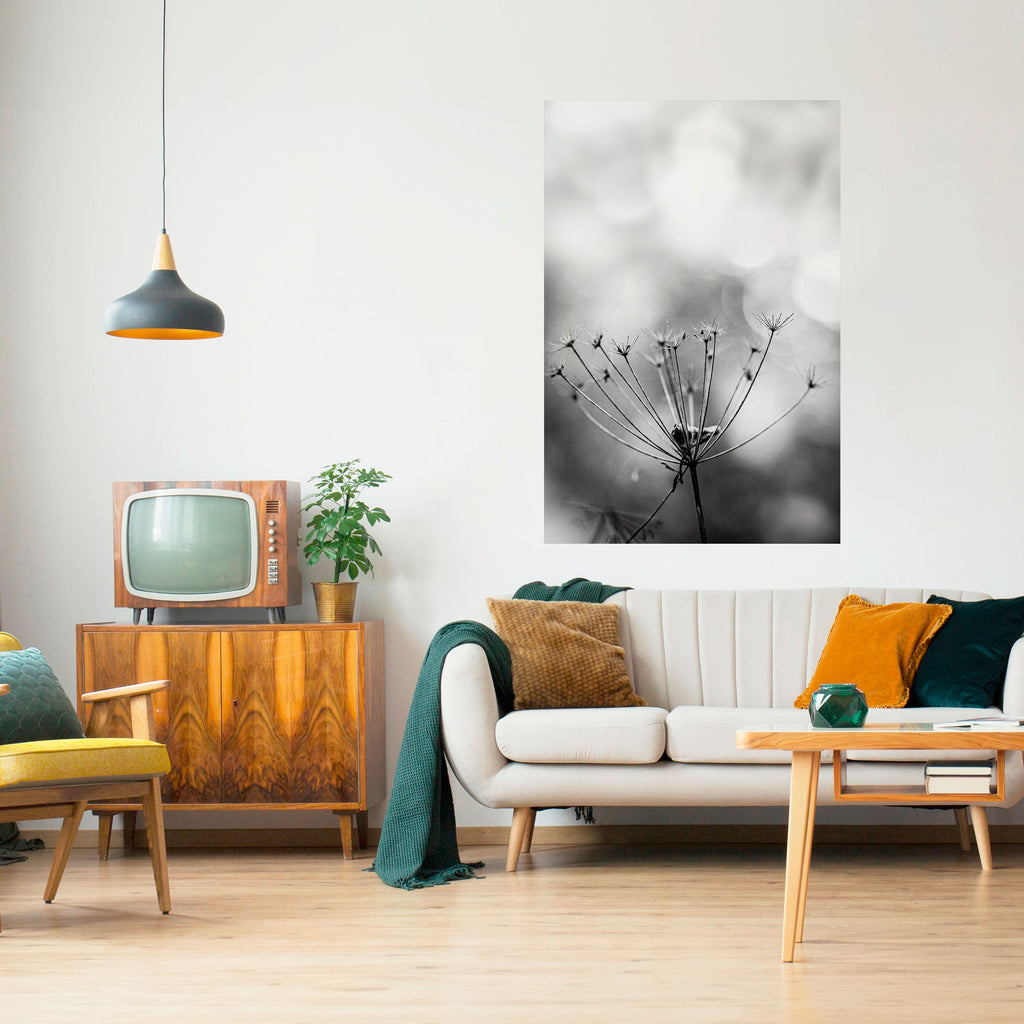 MINIMALIST BLOOM Peel and Stick Vertical Poster