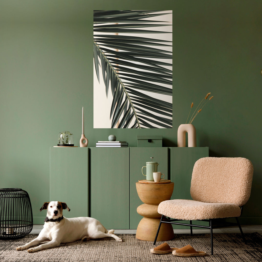 PALM SYMPHONY Peel and Stick Vertical Poster