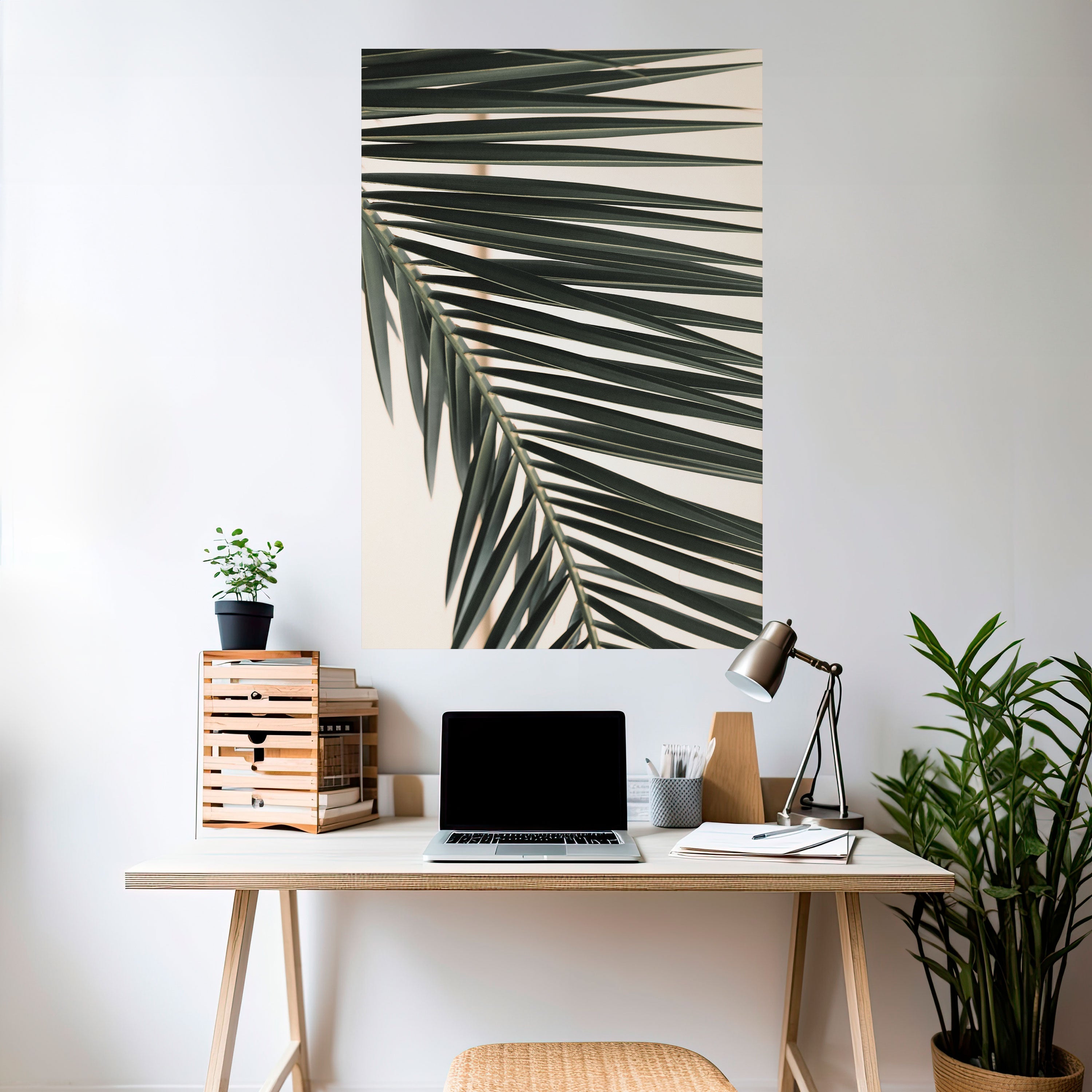 Affiche verticale autocollante Palm Symphony