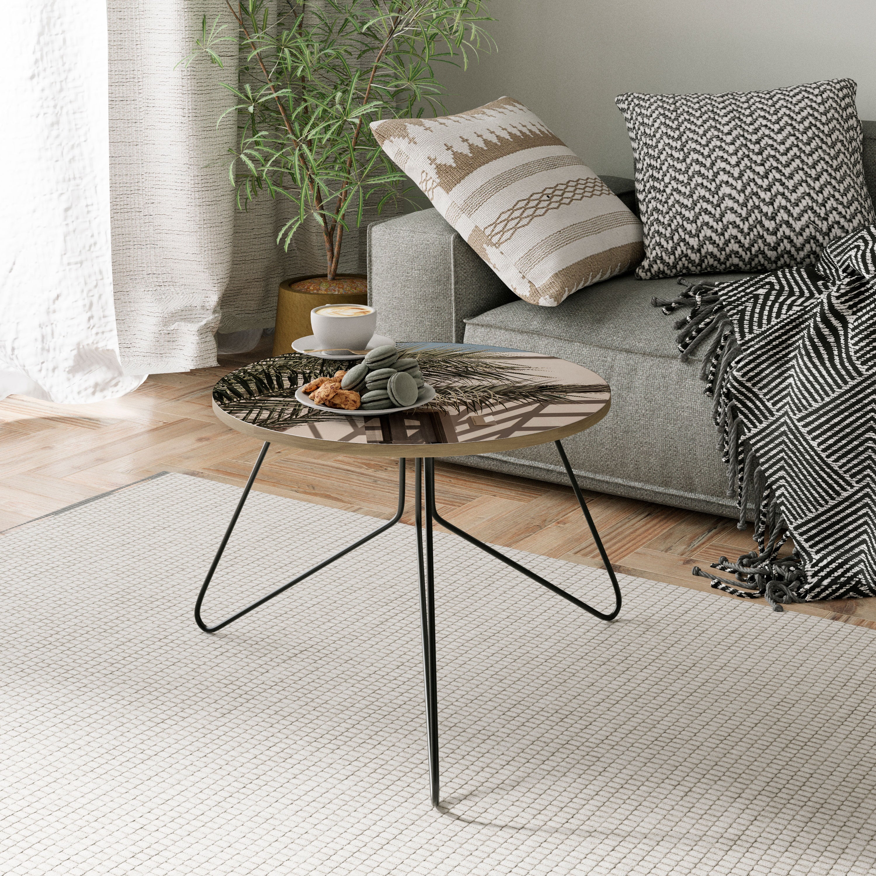 PALM SHADOW DANCE Coffee Table