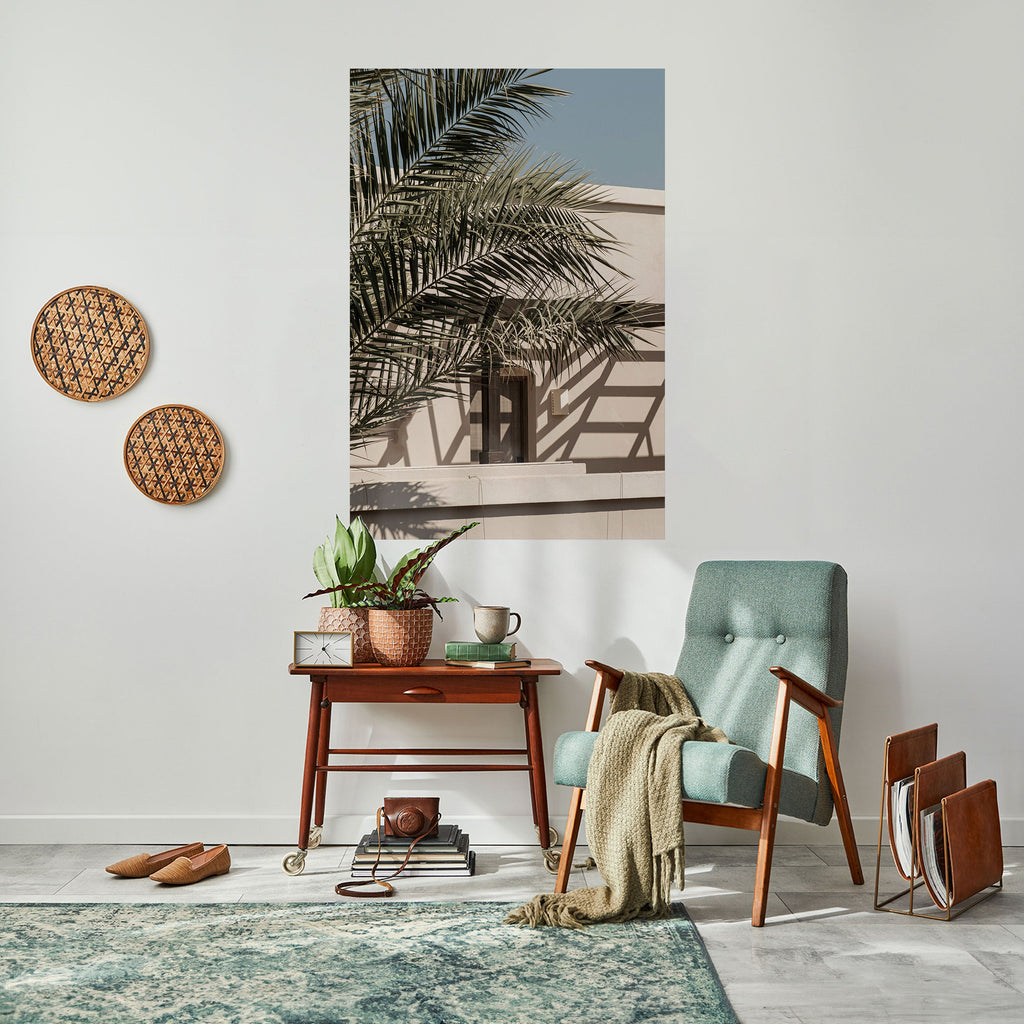 Affiche verticale autocollante « PALM SHADOW DANCE »