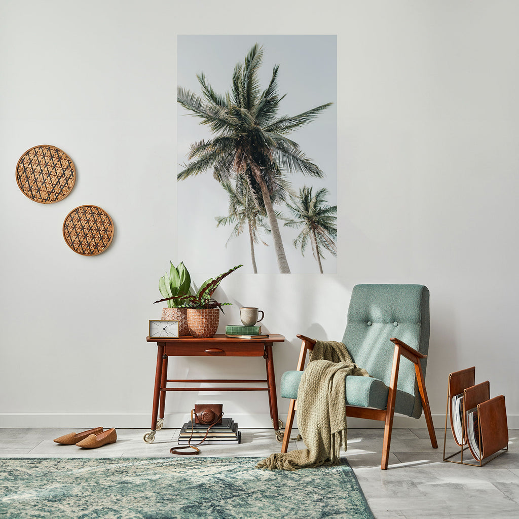 Affiche verticale autocollante « PALM PARADISE SIGHT »