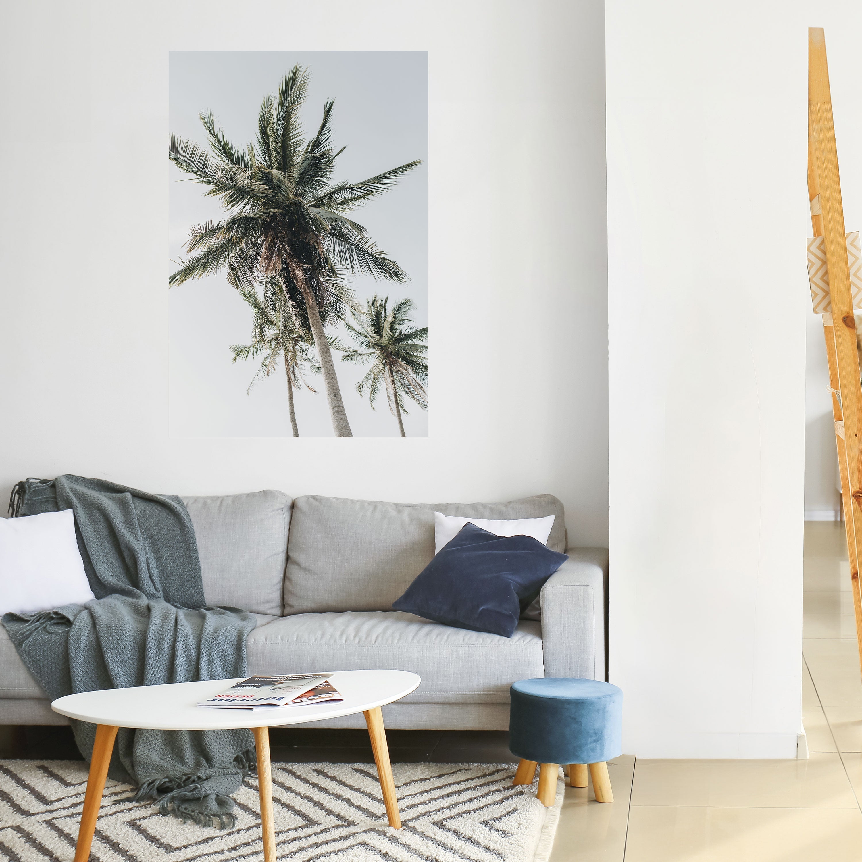 Affiche verticale autocollante « PALM PARADISE SIGHT »