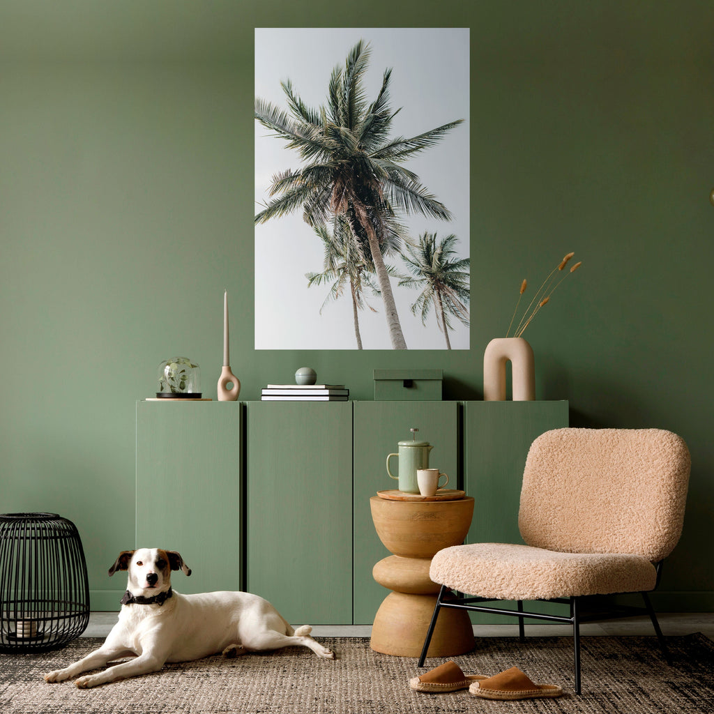 Affiche verticale autocollante « PALM PARADISE SIGHT »