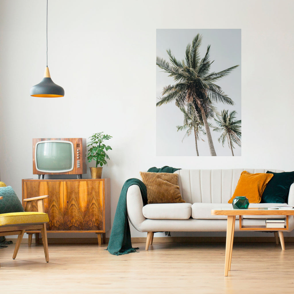 Affiche verticale autocollante « PALM PARADISE SIGHT »