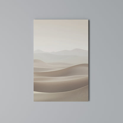 SUBTLE SANDS Vertical Canvas Print
