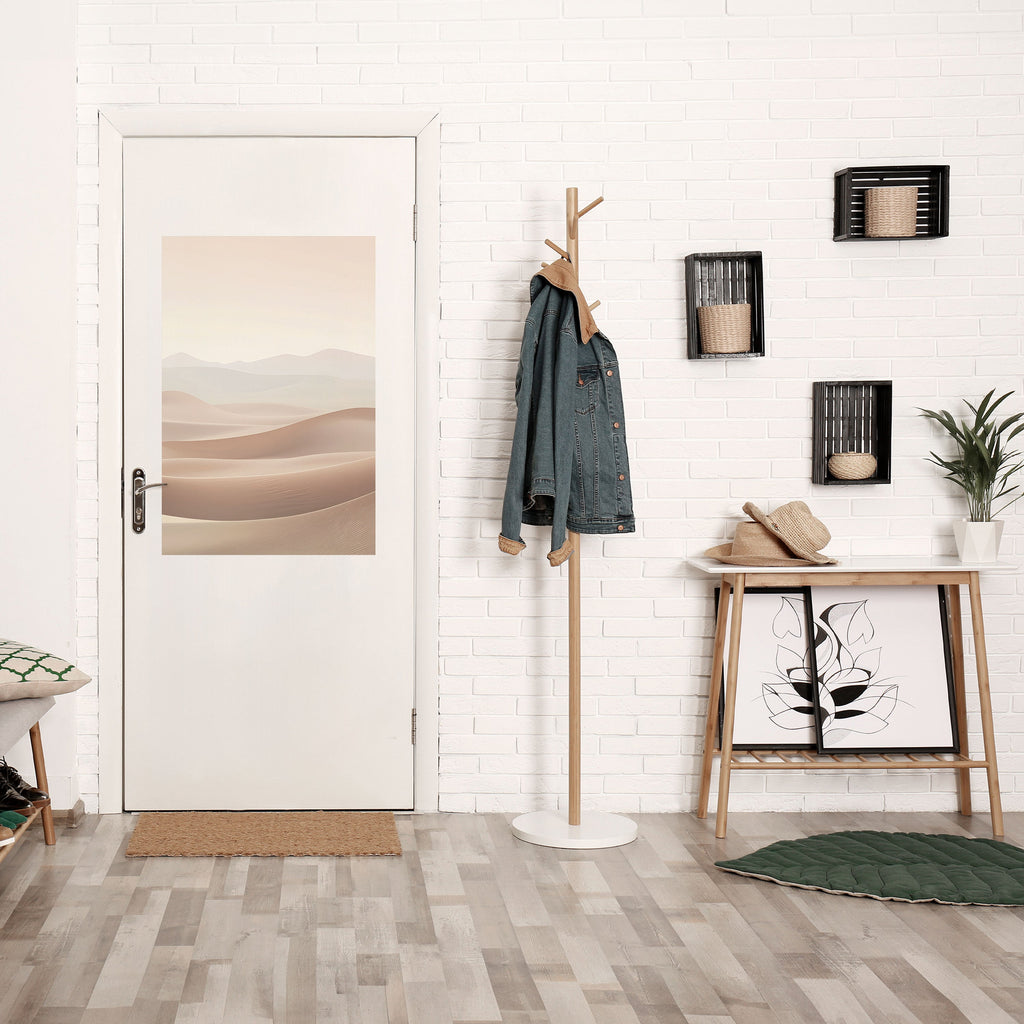 Affiche verticale autocollante « SABLES SUBTILES »