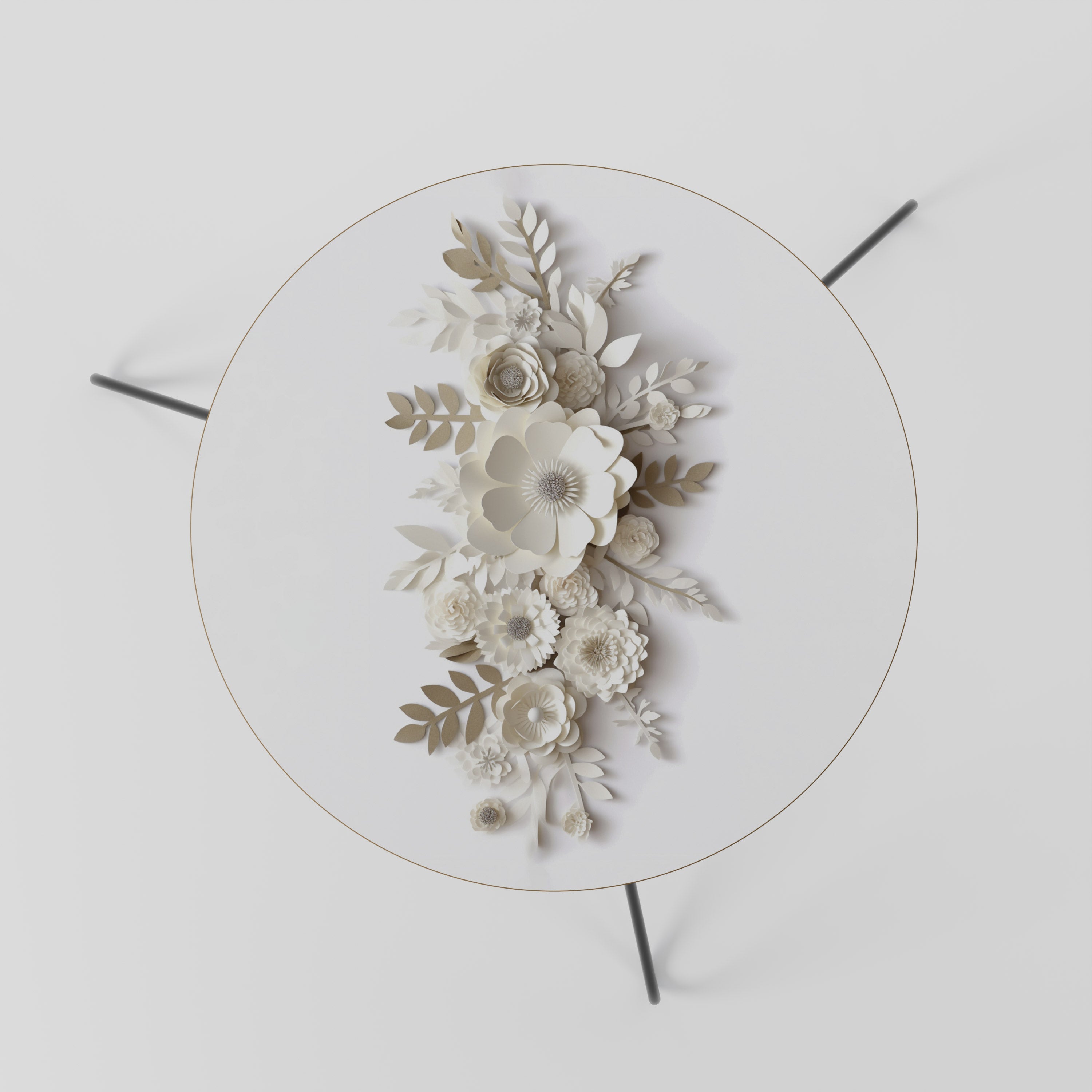 BLUSHING BOUQUET Coffee Table 60