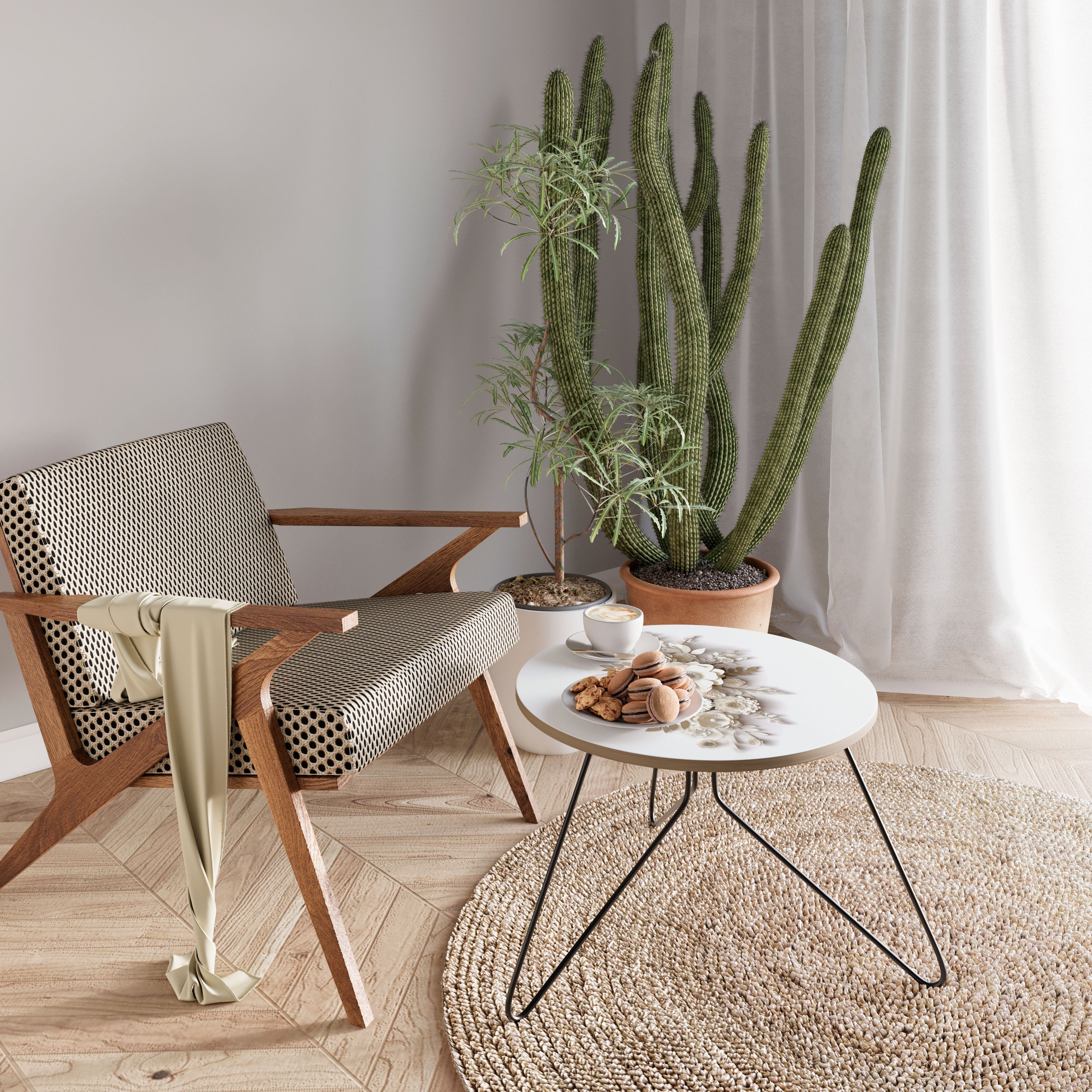 BLUSHING BOUQUET Coffee Table 60