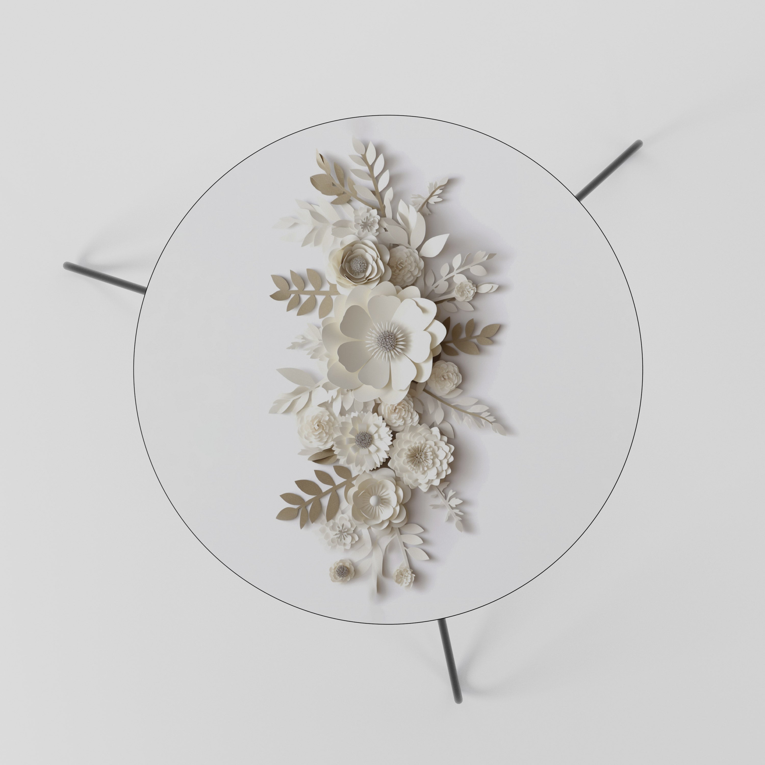 BLUSHING BOUQUET Coffee Table 60