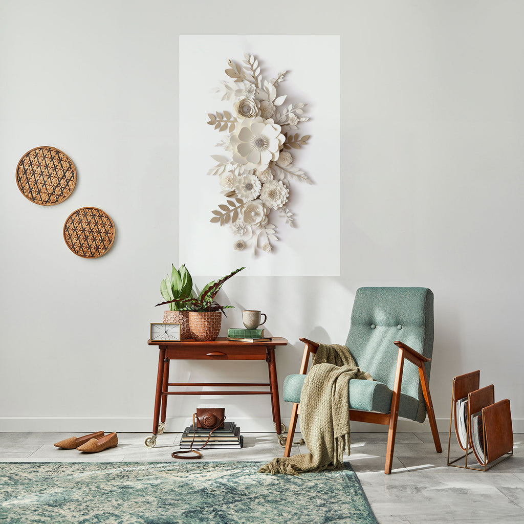 Affiche verticale autocollante « BLUSHING BOUQUET »