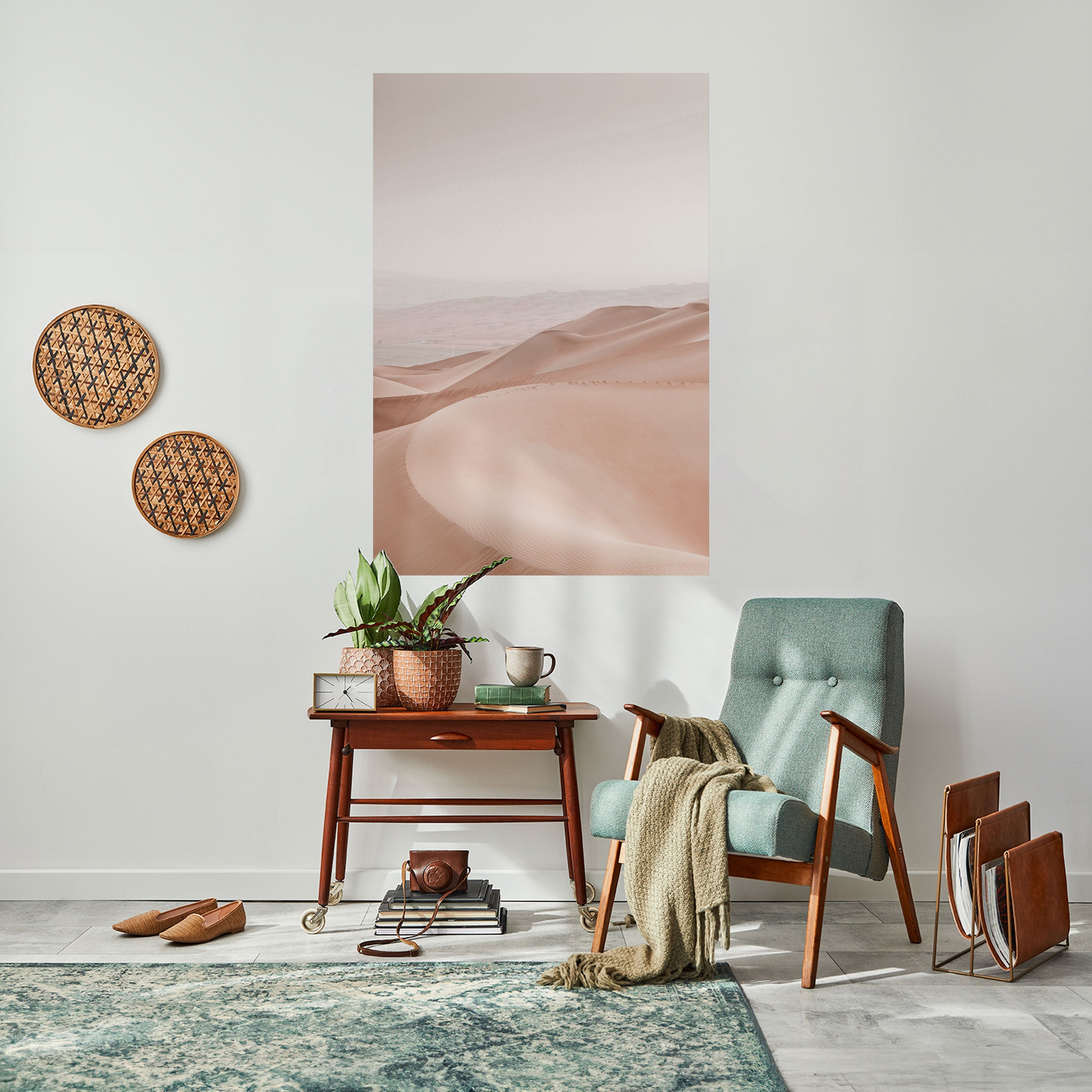 Affiche verticale autocollante TRANQUIL TIDES