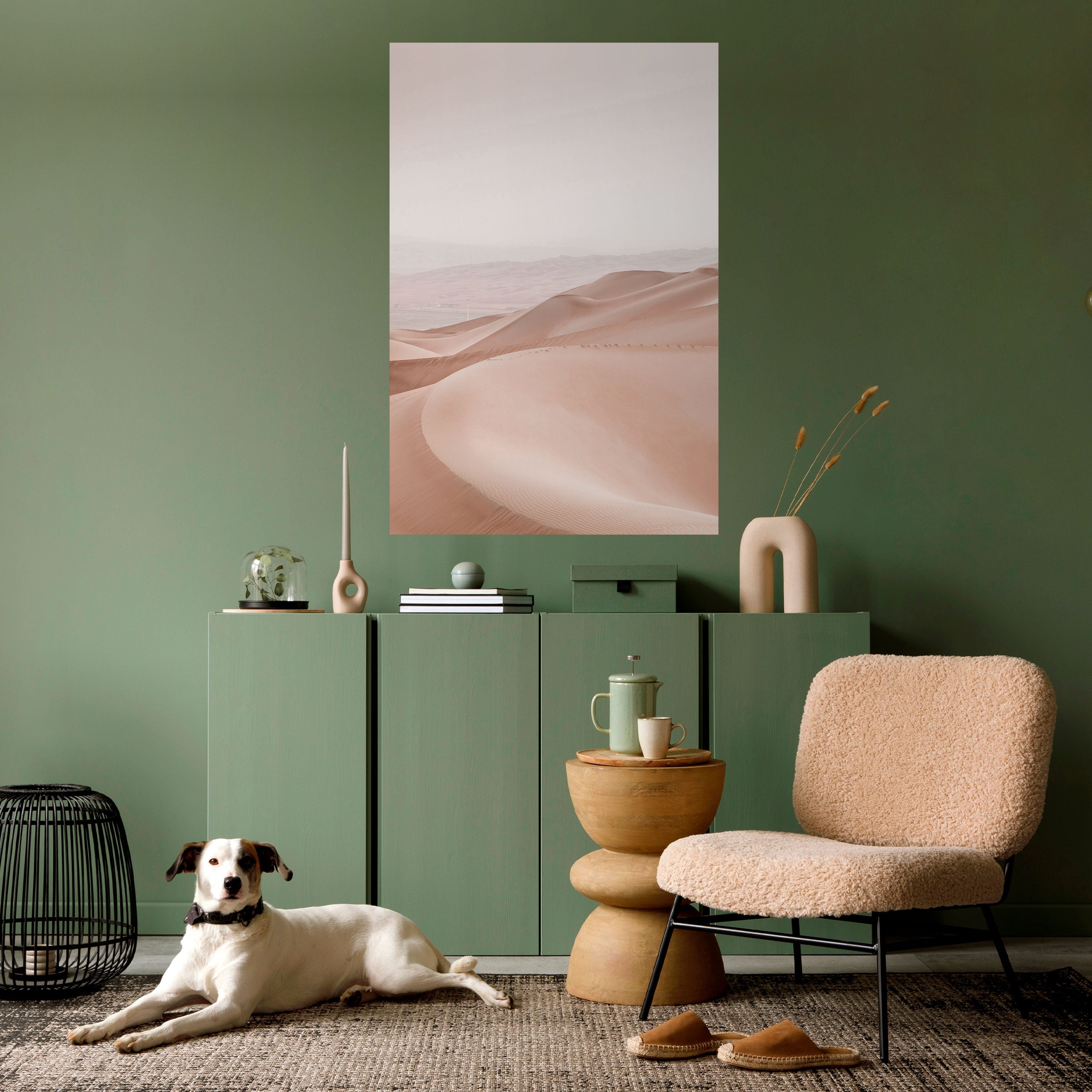 Affiche verticale autocollante TRANQUIL TIDES