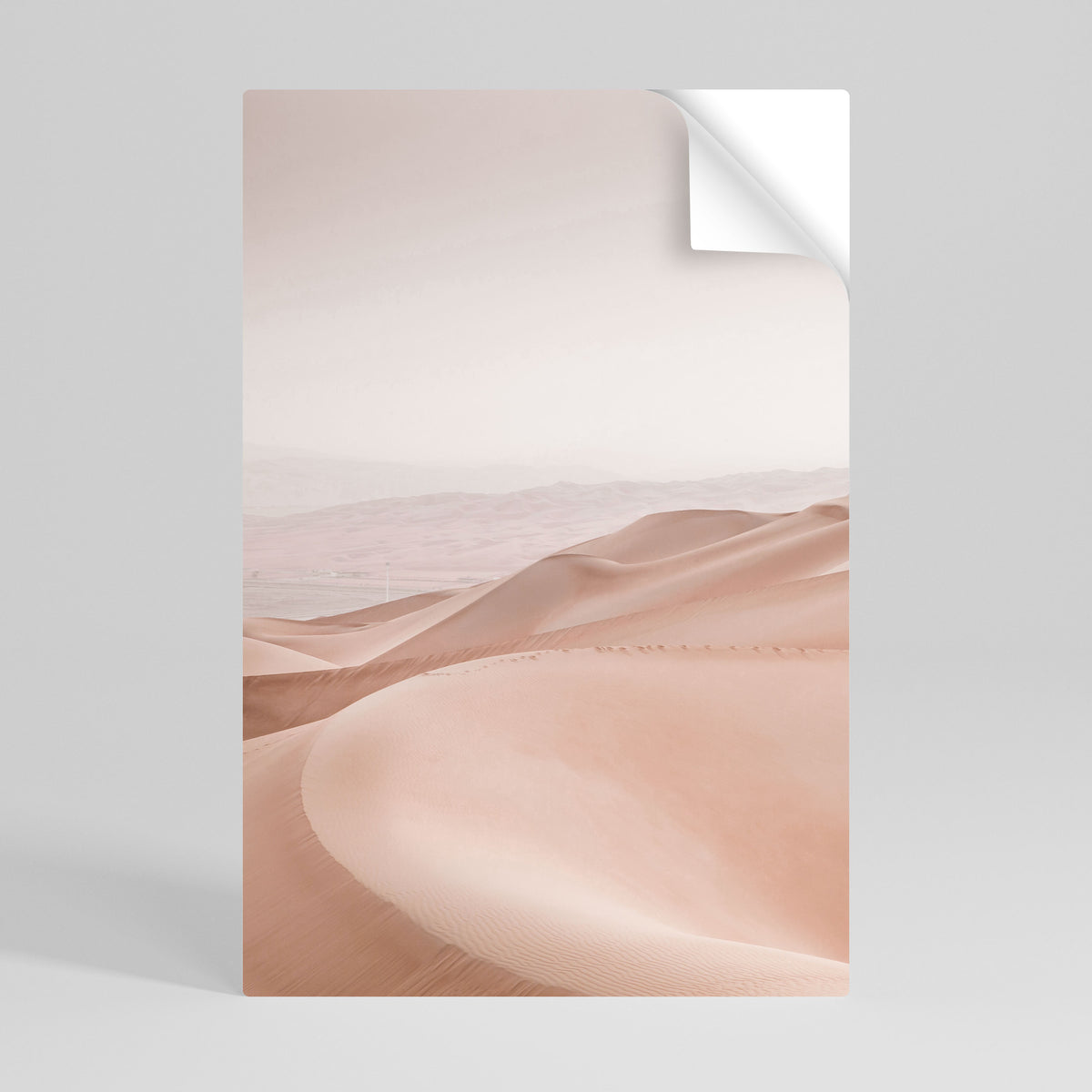 TRANQUIL TIDES Peel and Stick Vertical Poster