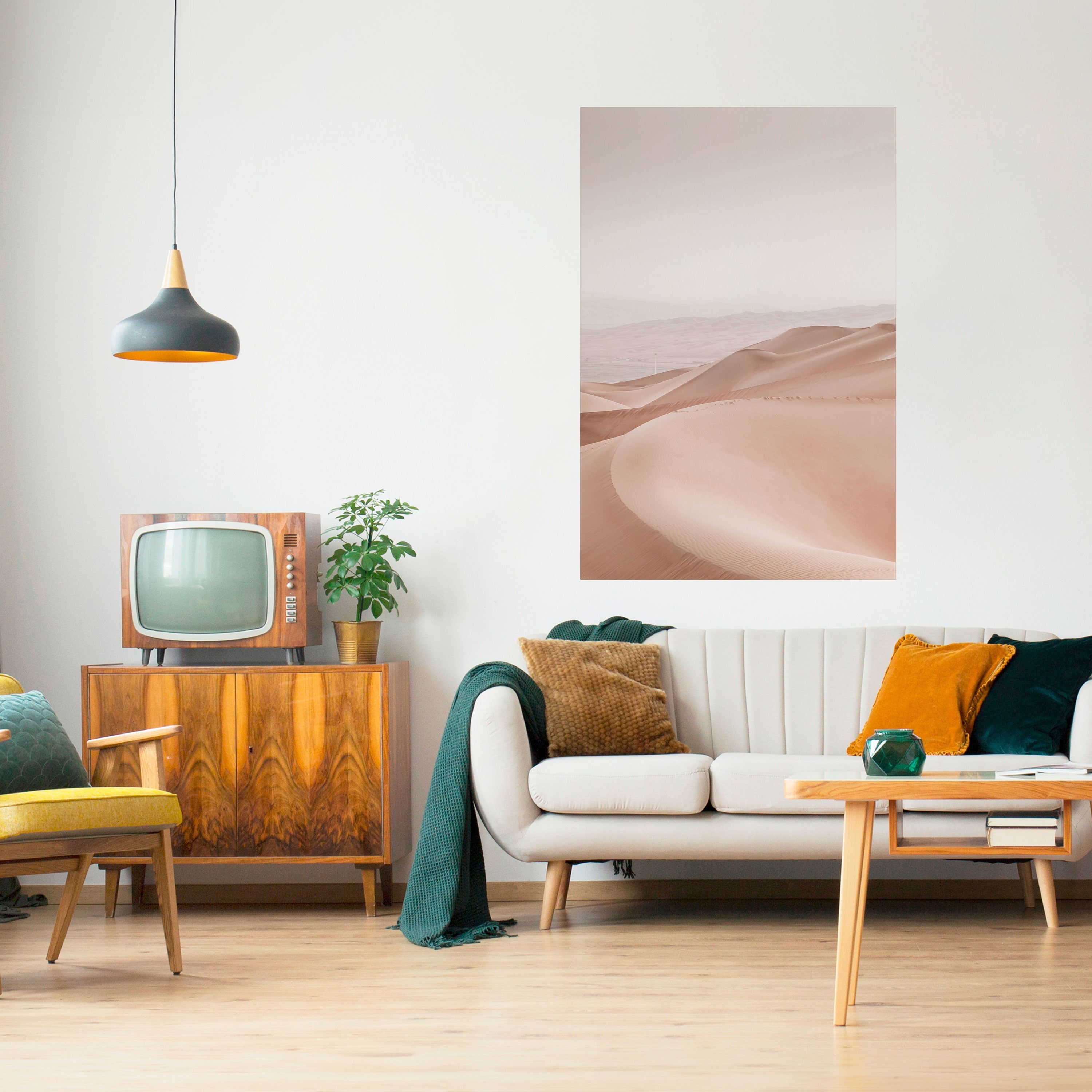 Affiche verticale autocollante TRANQUIL TIDES