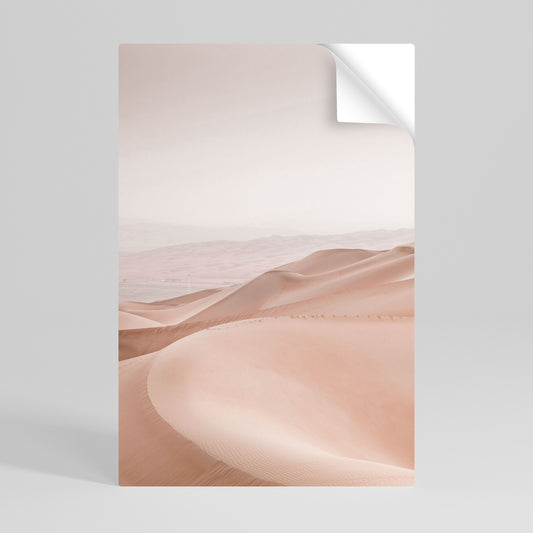 TRANQUIL TIDES Peel and Stick Vertical Poster