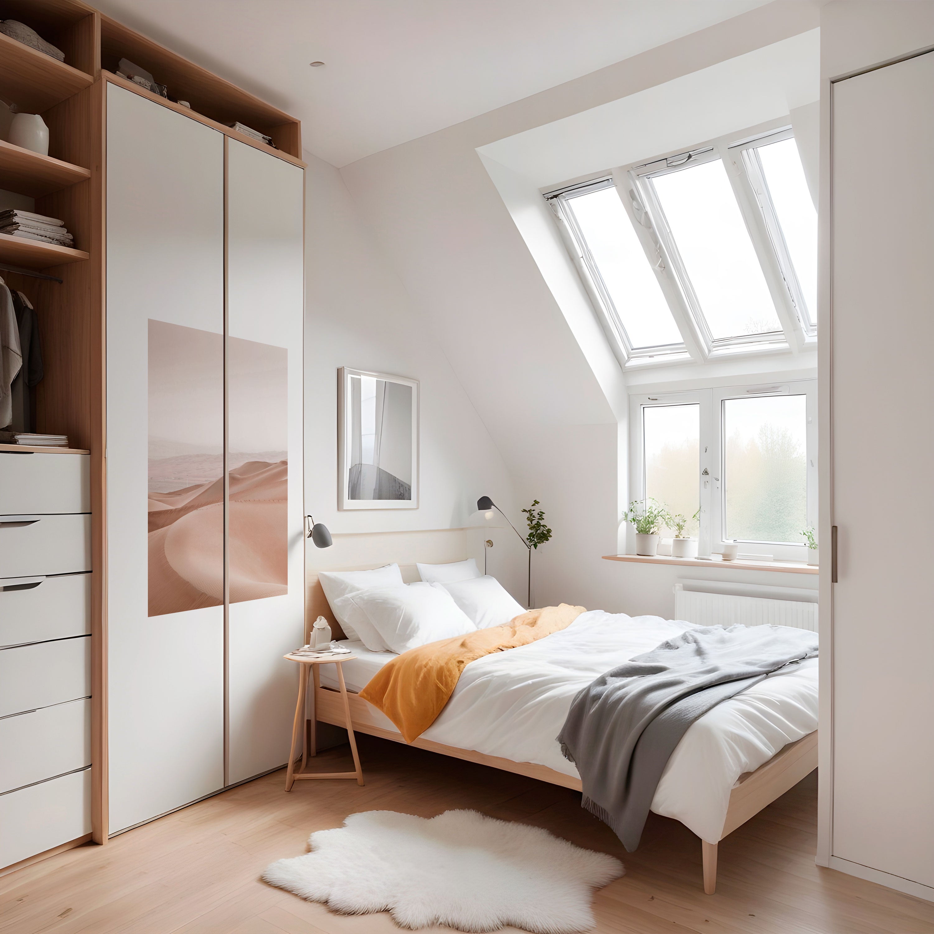 Affiche verticale autocollante TRANQUIL TIDES