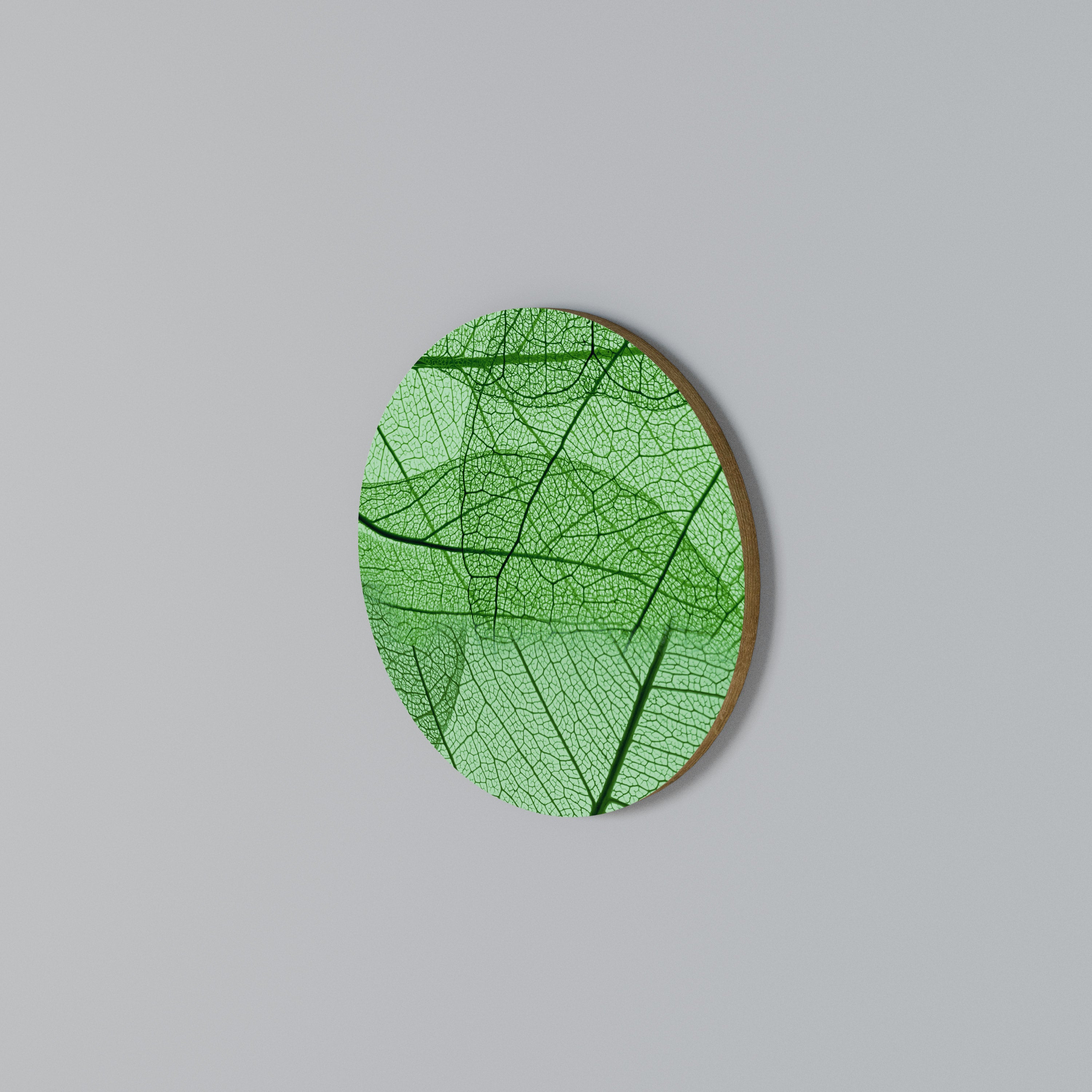 VEINS OF LIFE Round Wall Art