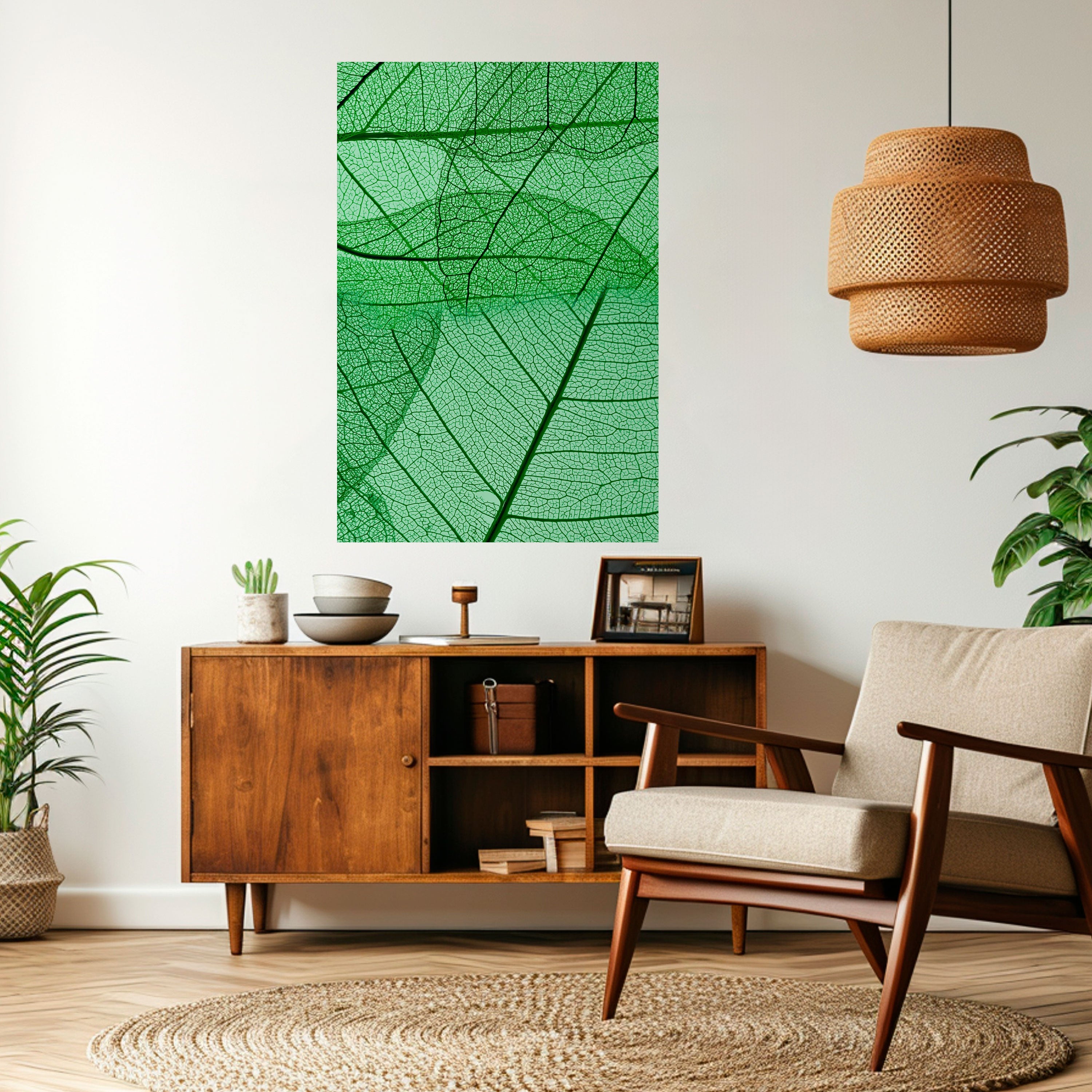 Affiche verticale autocollante VEINES DE LA VIE