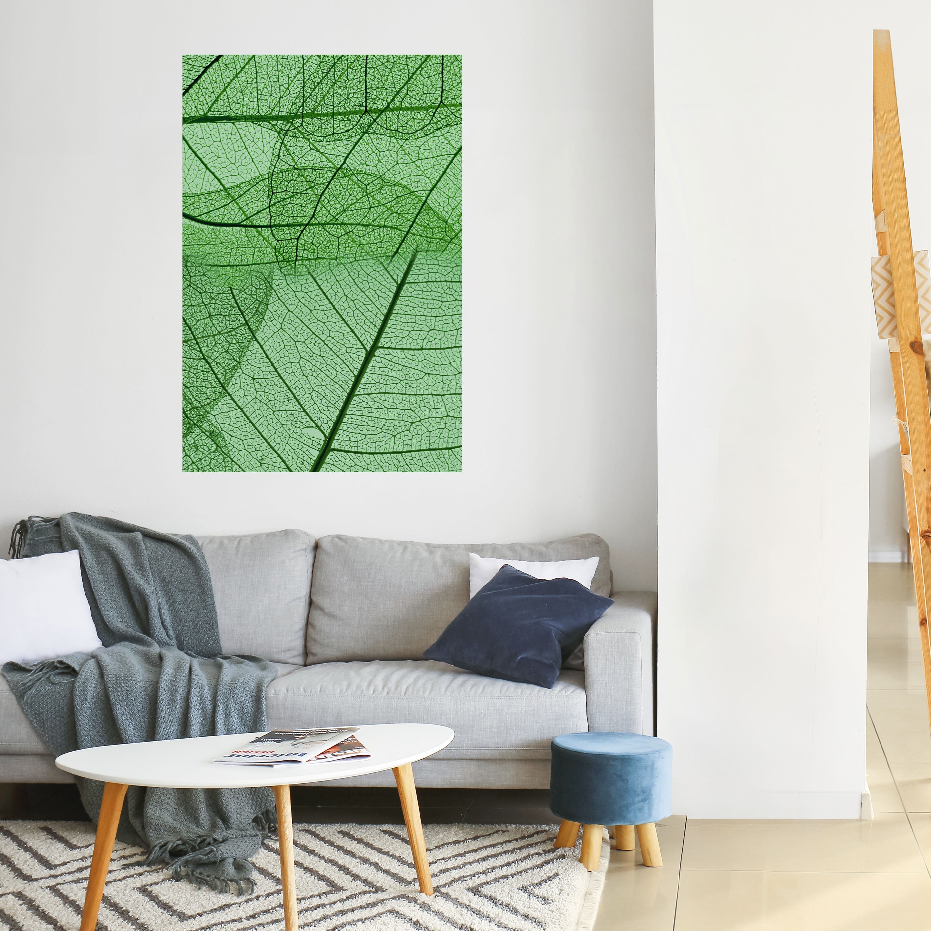 Affiche verticale autocollante VEINES DE LA VIE