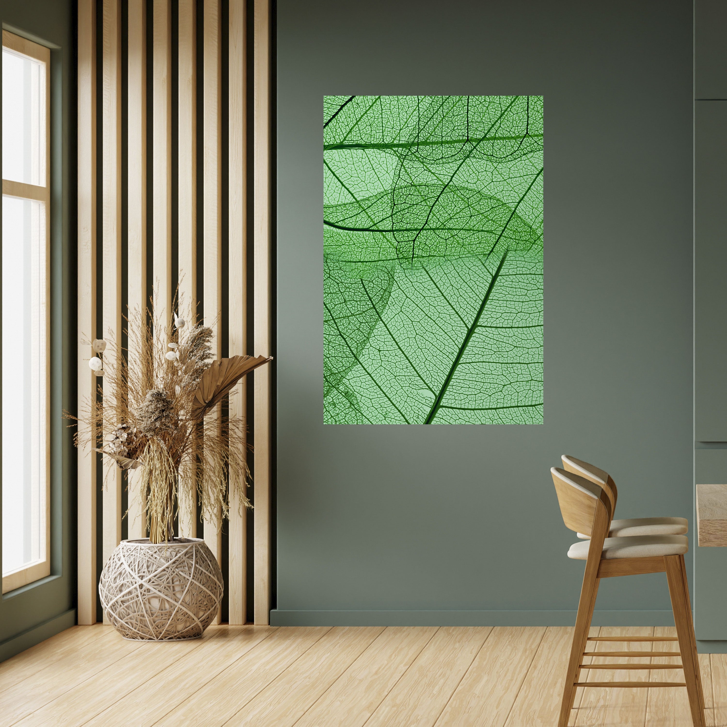 Affiche verticale autocollante VEINES DE LA VIE