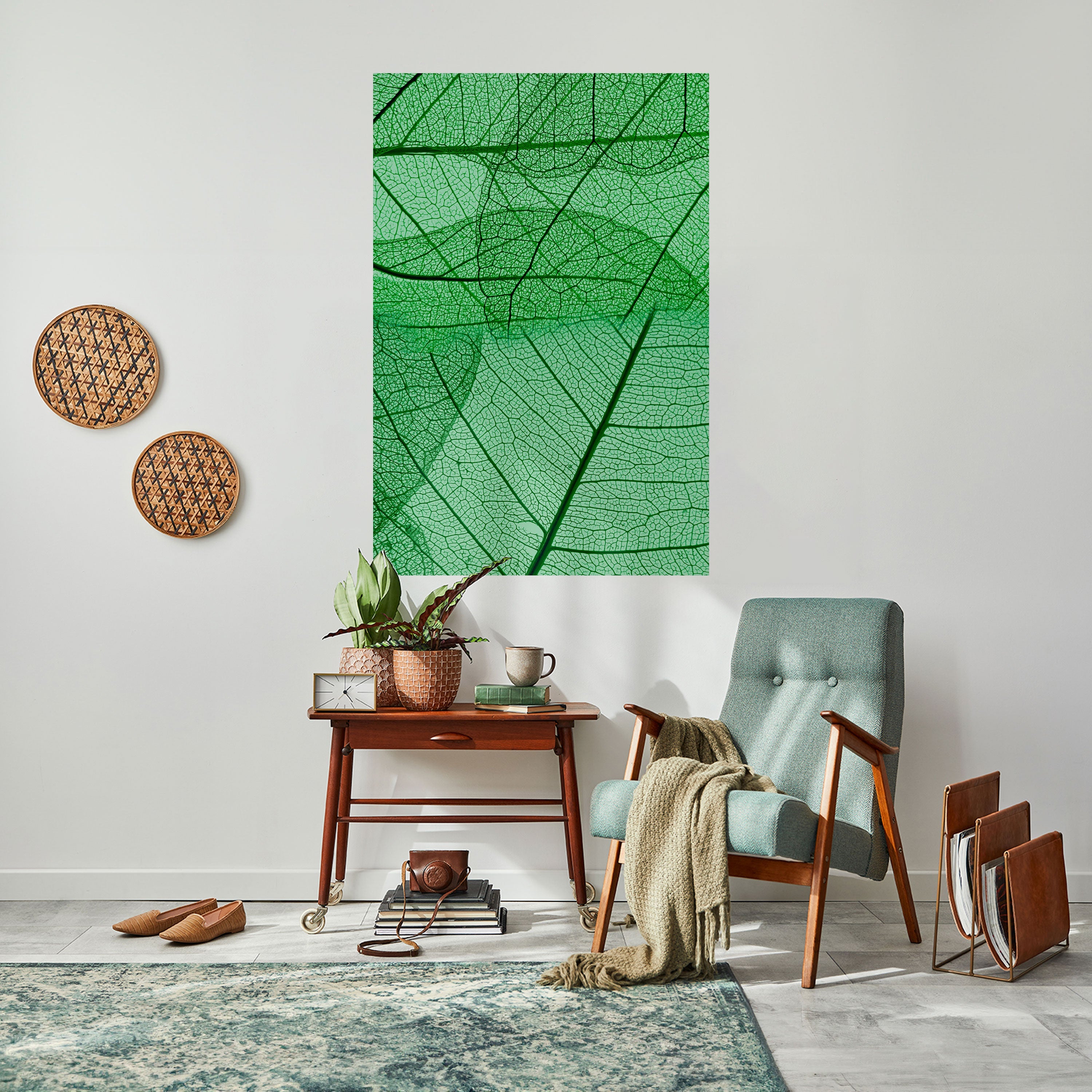 Affiche verticale autocollante VEINES DE LA VIE