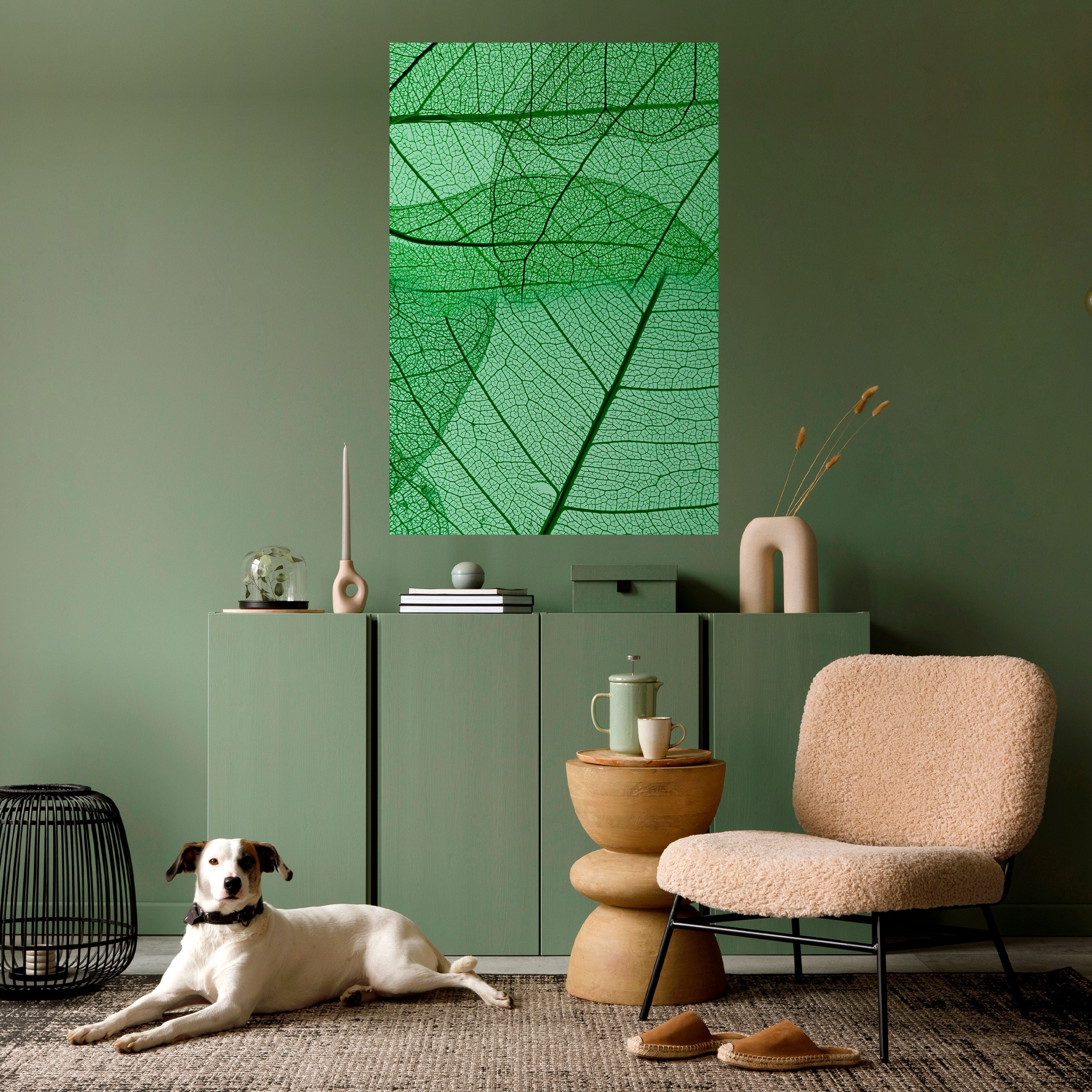 Affiche verticale autocollante VEINES DE LA VIE