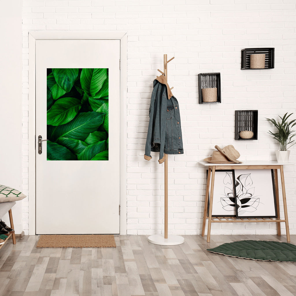 VIBRANT LEAFY EMBRACE Peel and Stick Vertical Poster