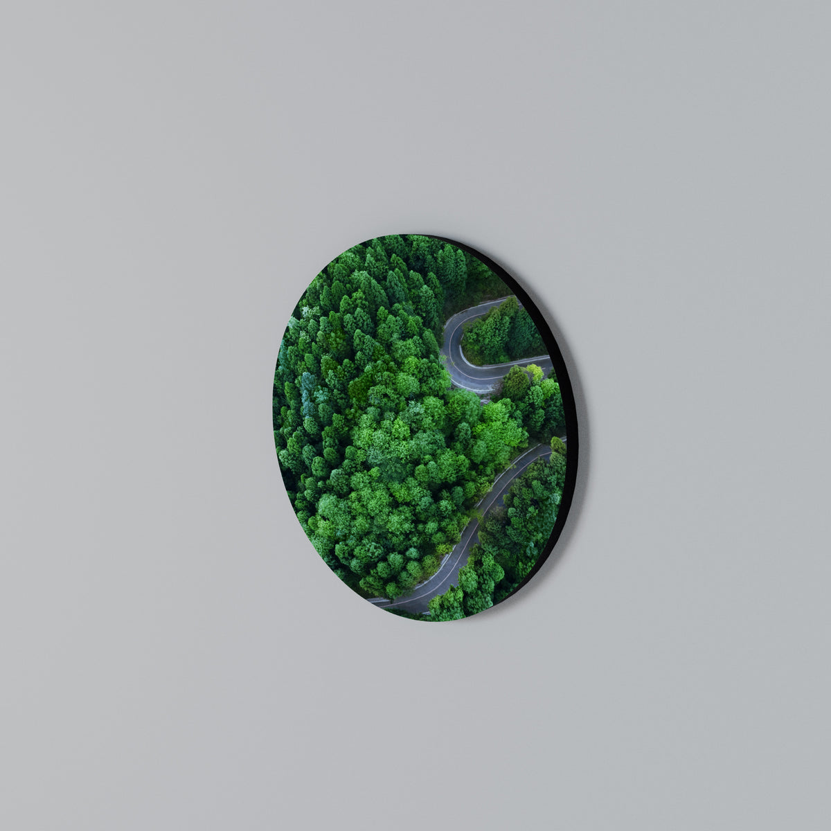 ENCHANTED FOREST RIDE Round Wall Art