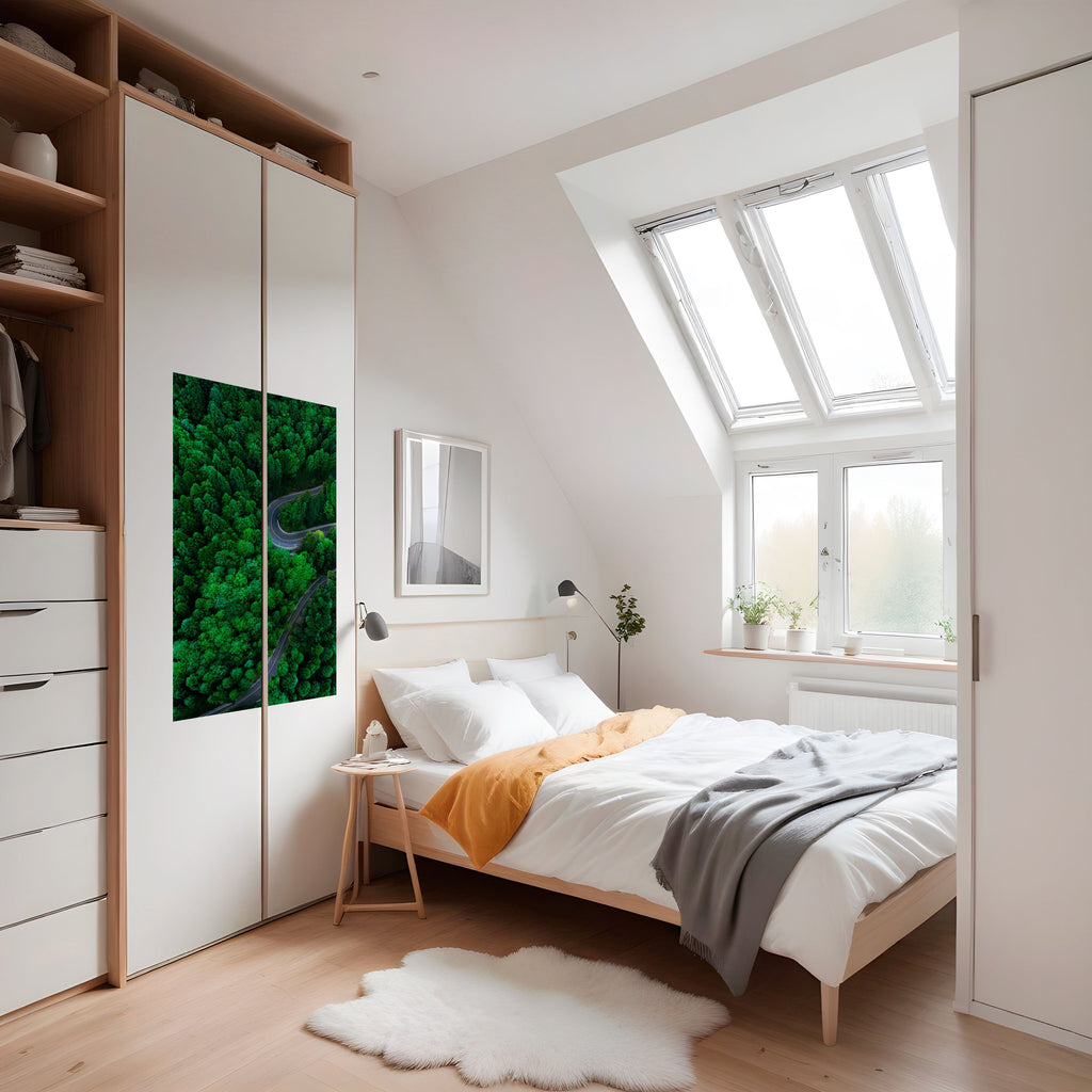 ENCHANTED FOREST RIDE Peel and Stick Vertical Poster