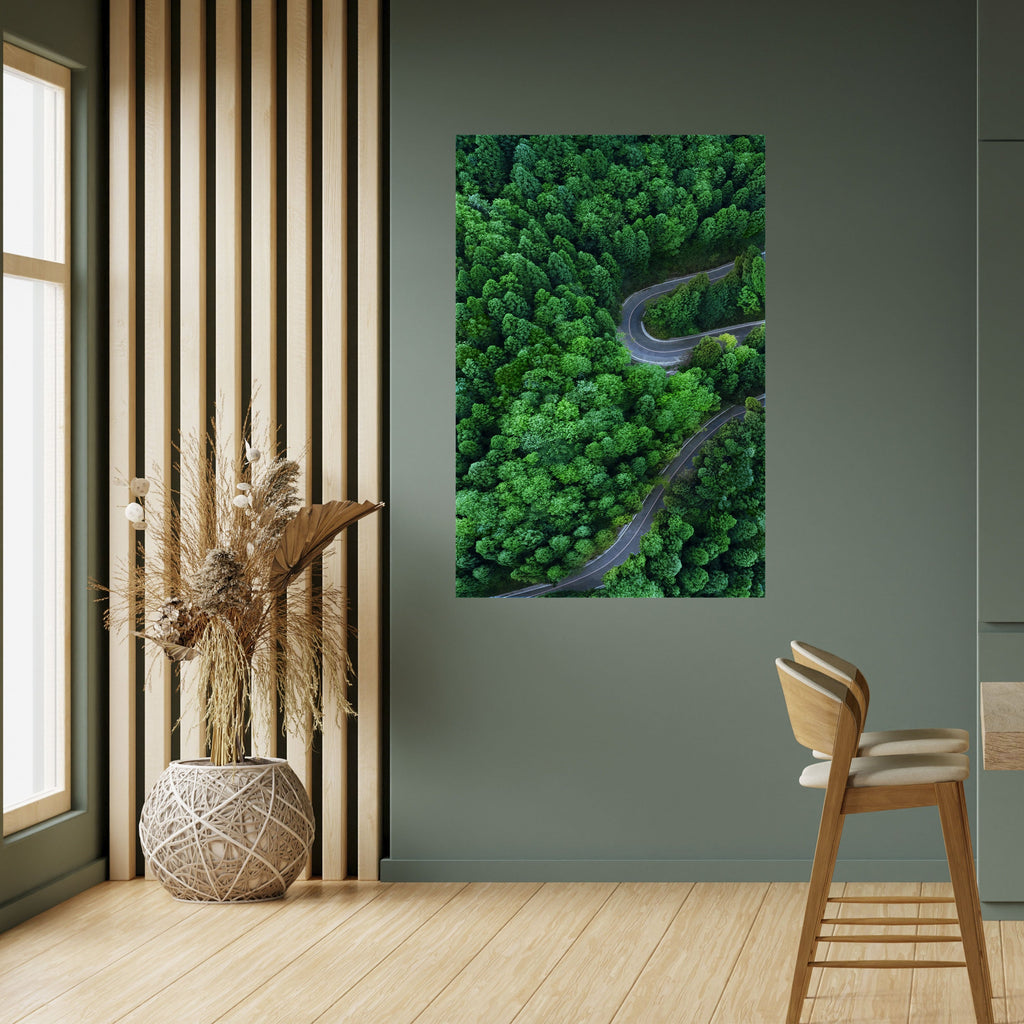 ENCHANTED FOREST RIDE Peel and Stick Vertical Poster