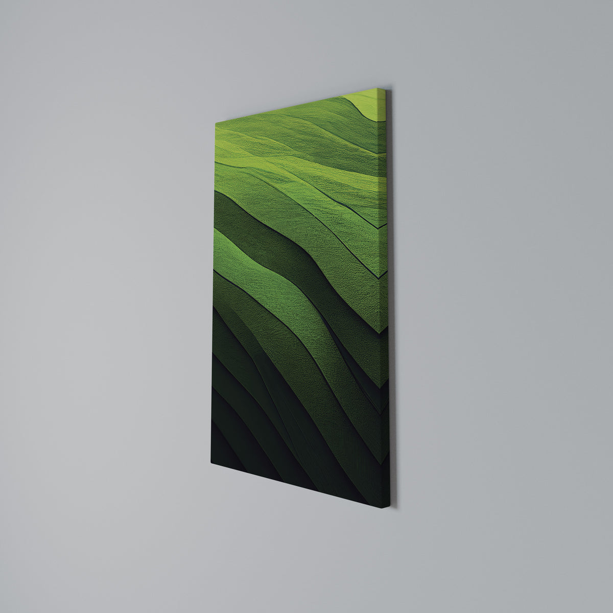 FRESH LANDSCAPE Vertical Canvas Print