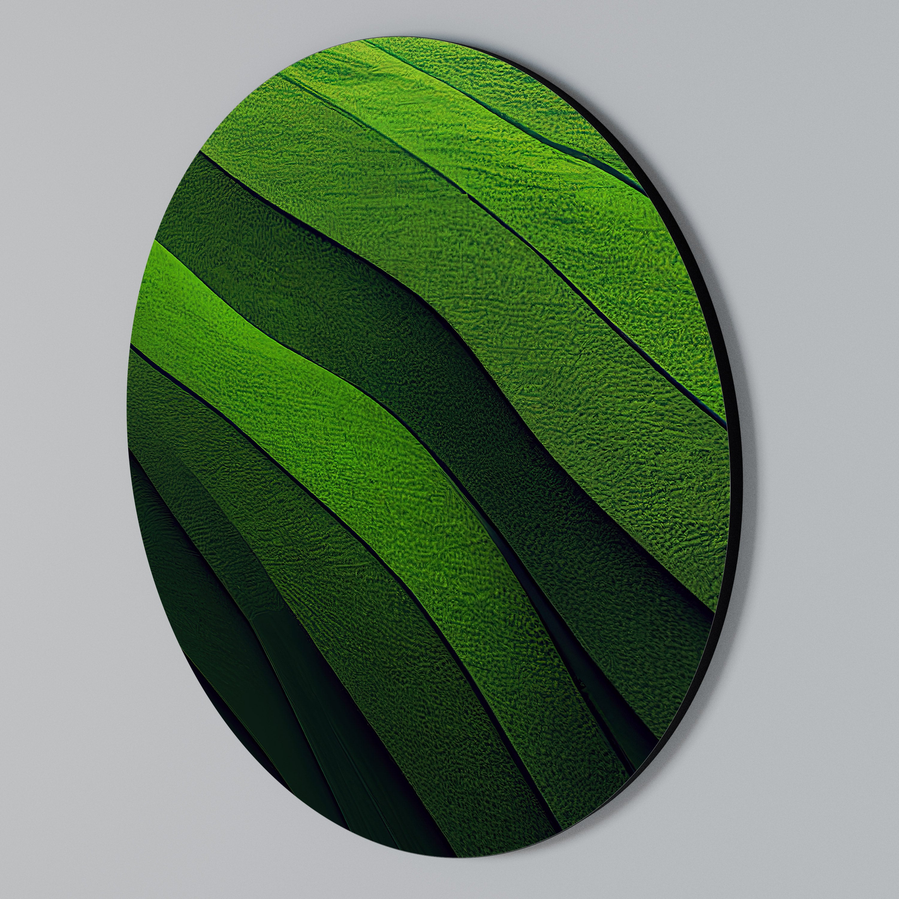 FRESH LANDSCAPE Round Wall Art