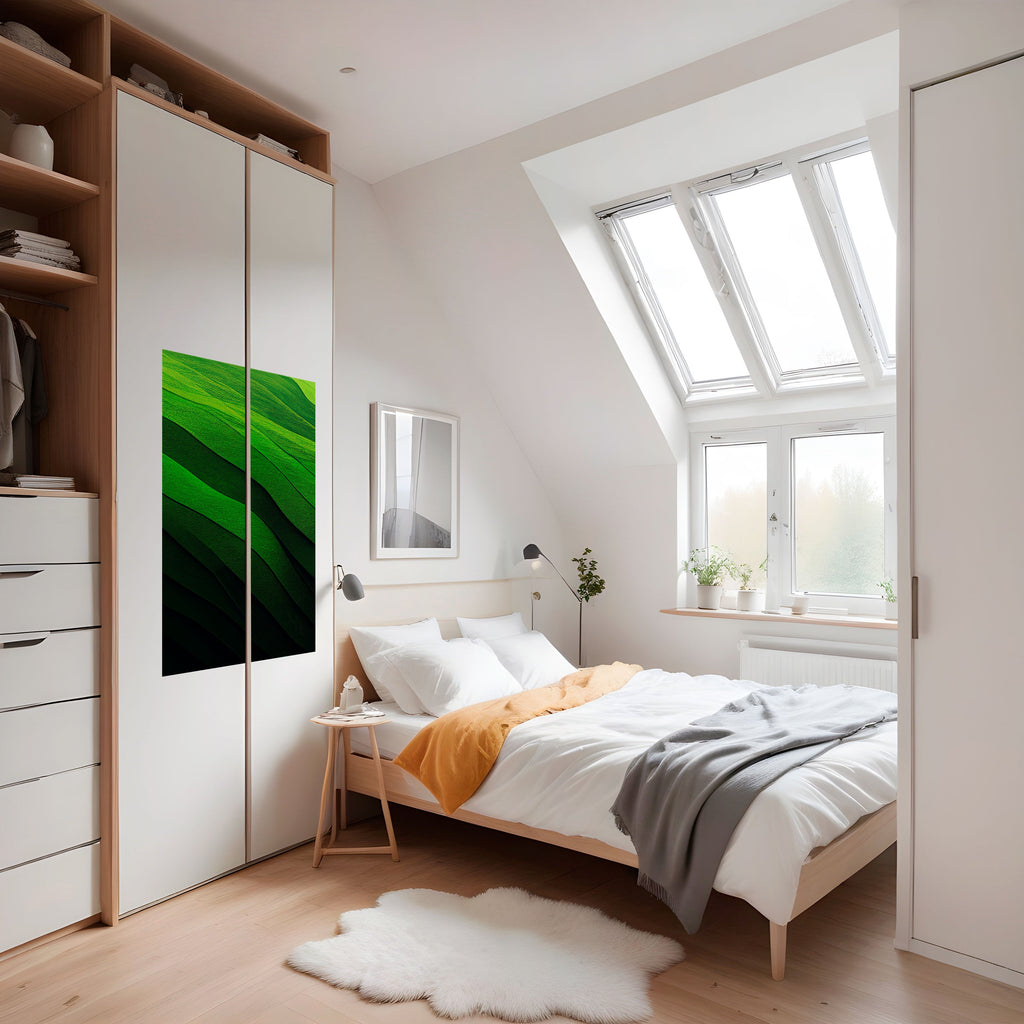 FRESH LANDSCAPE Peel and Stick Vertical Poster