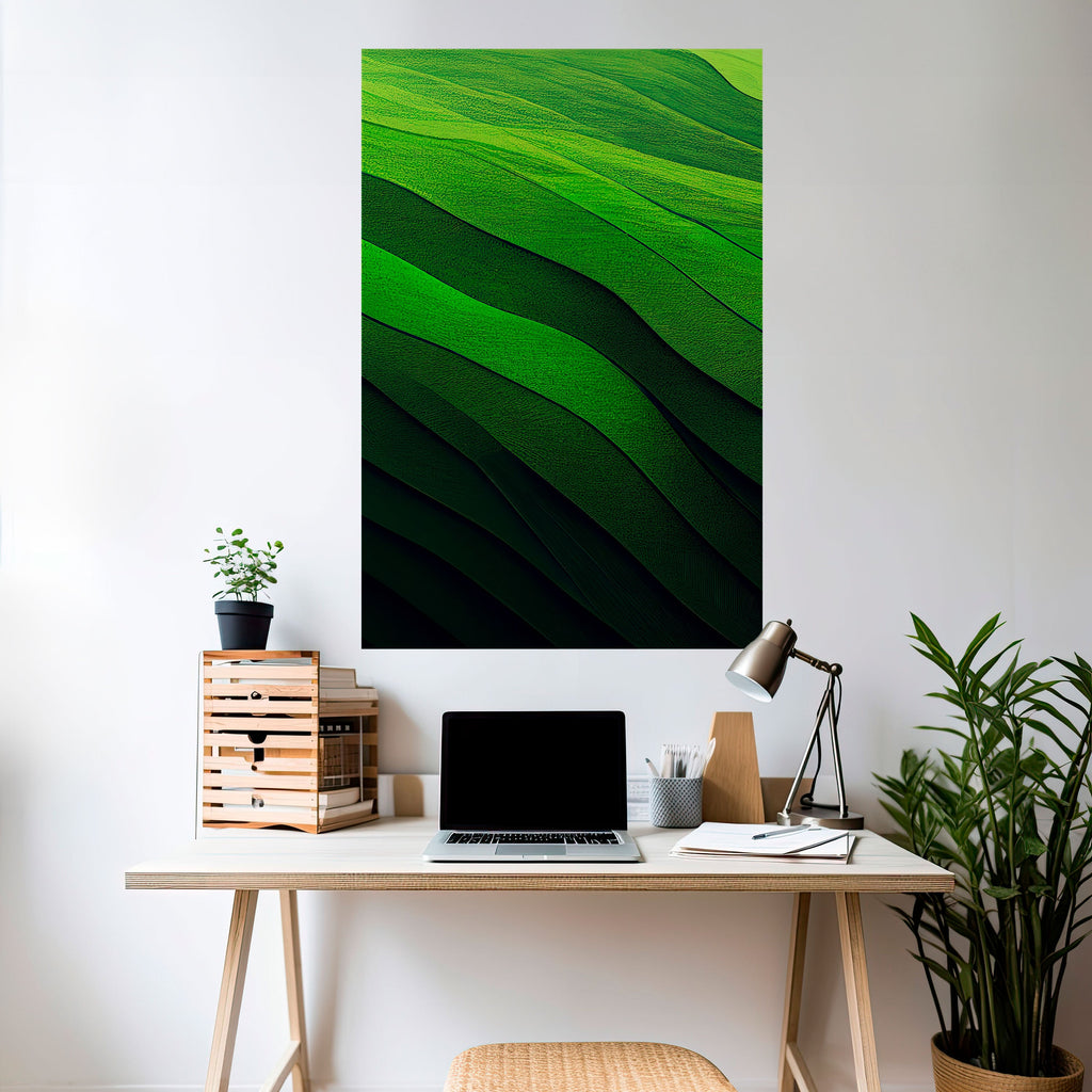 FRESH LANDSCAPE Peel and Stick Vertical Poster