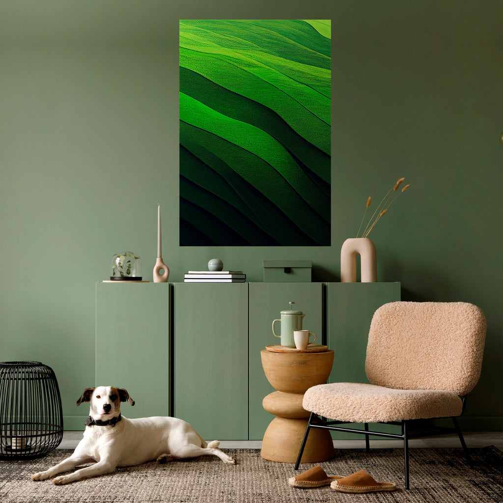 FRESH LANDSCAPE Peel and Stick Vertical Poster