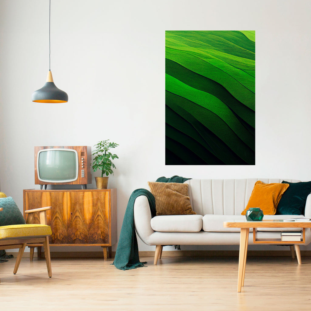 FRESH LANDSCAPE Peel and Stick Vertical Poster