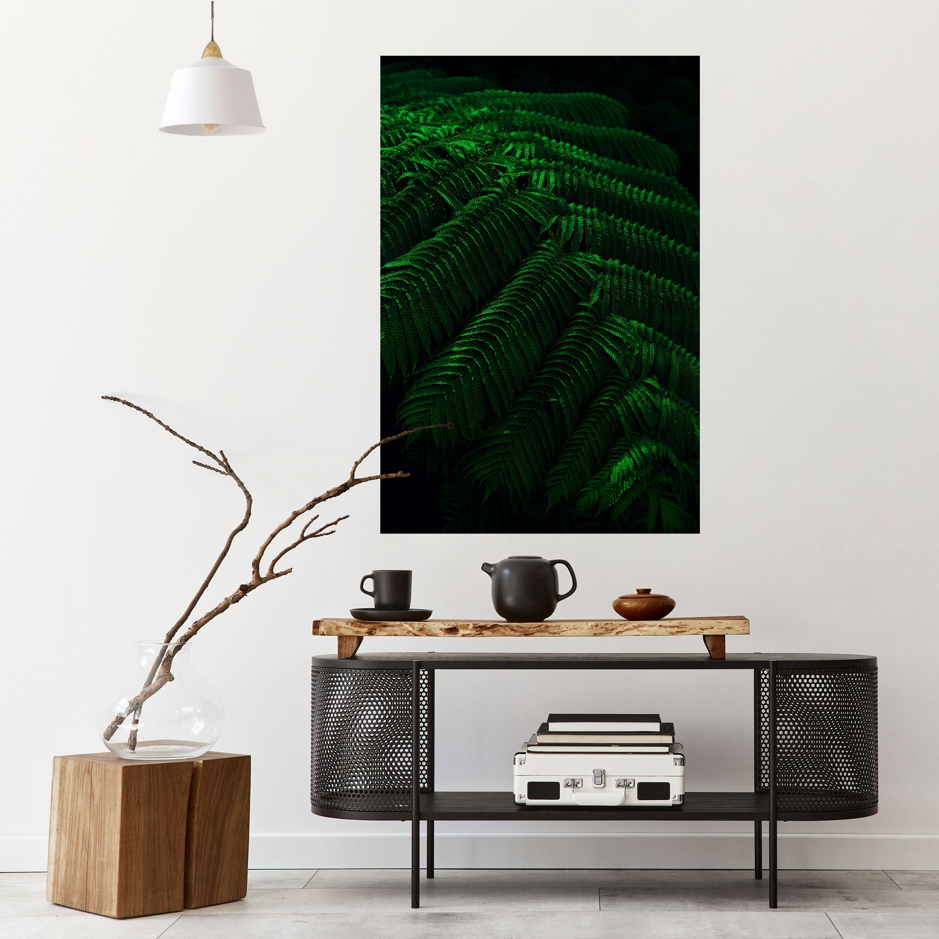 Affiche verticale autocollante FERN FANTASY
