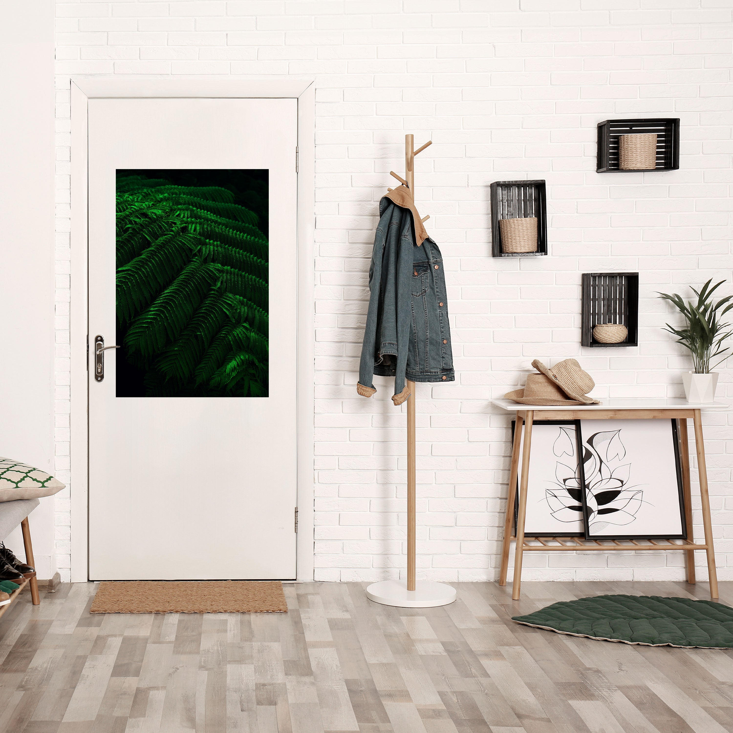 Affiche verticale autocollante FERN FANTASY