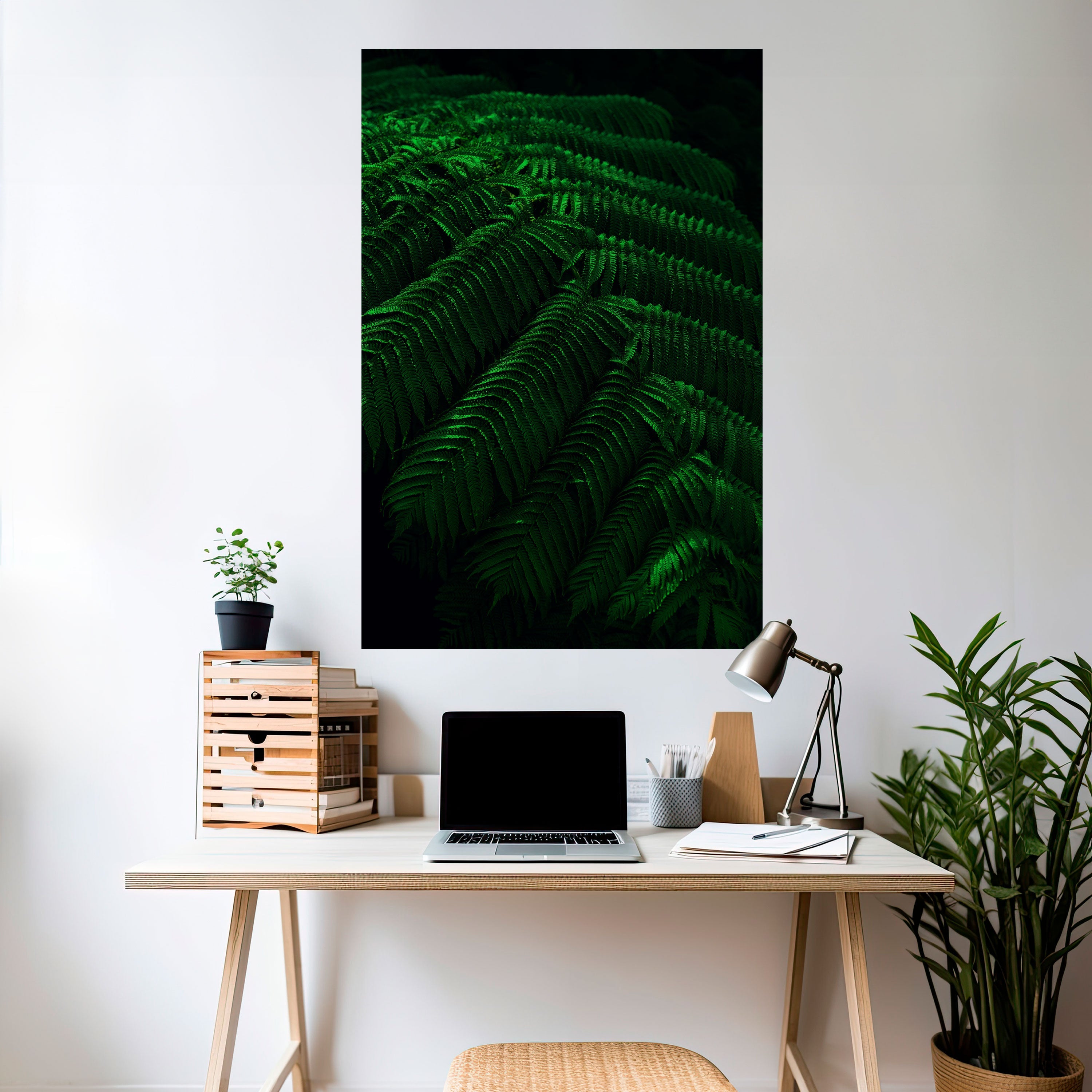Affiche verticale autocollante FERN FANTASY