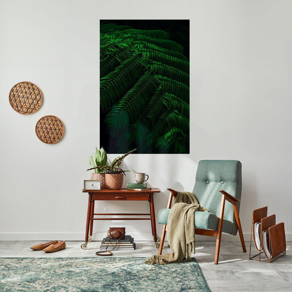 FERN FANTASY Peel and Stick Vertical Poster
