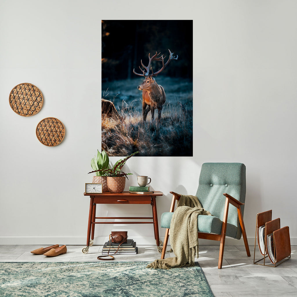 Affiche verticale autocollante Antlered Regality