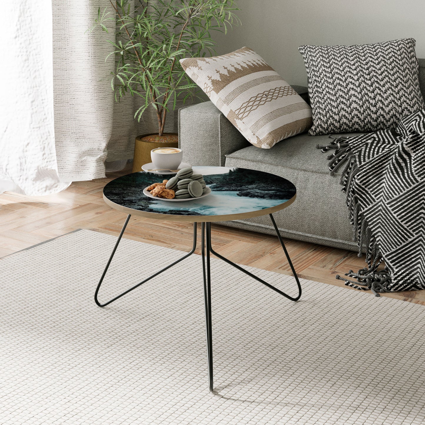 RUSHING REFLECTIONS Coffee Table