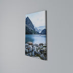 REFLECTIVE WATERS Vertical Canvas Print