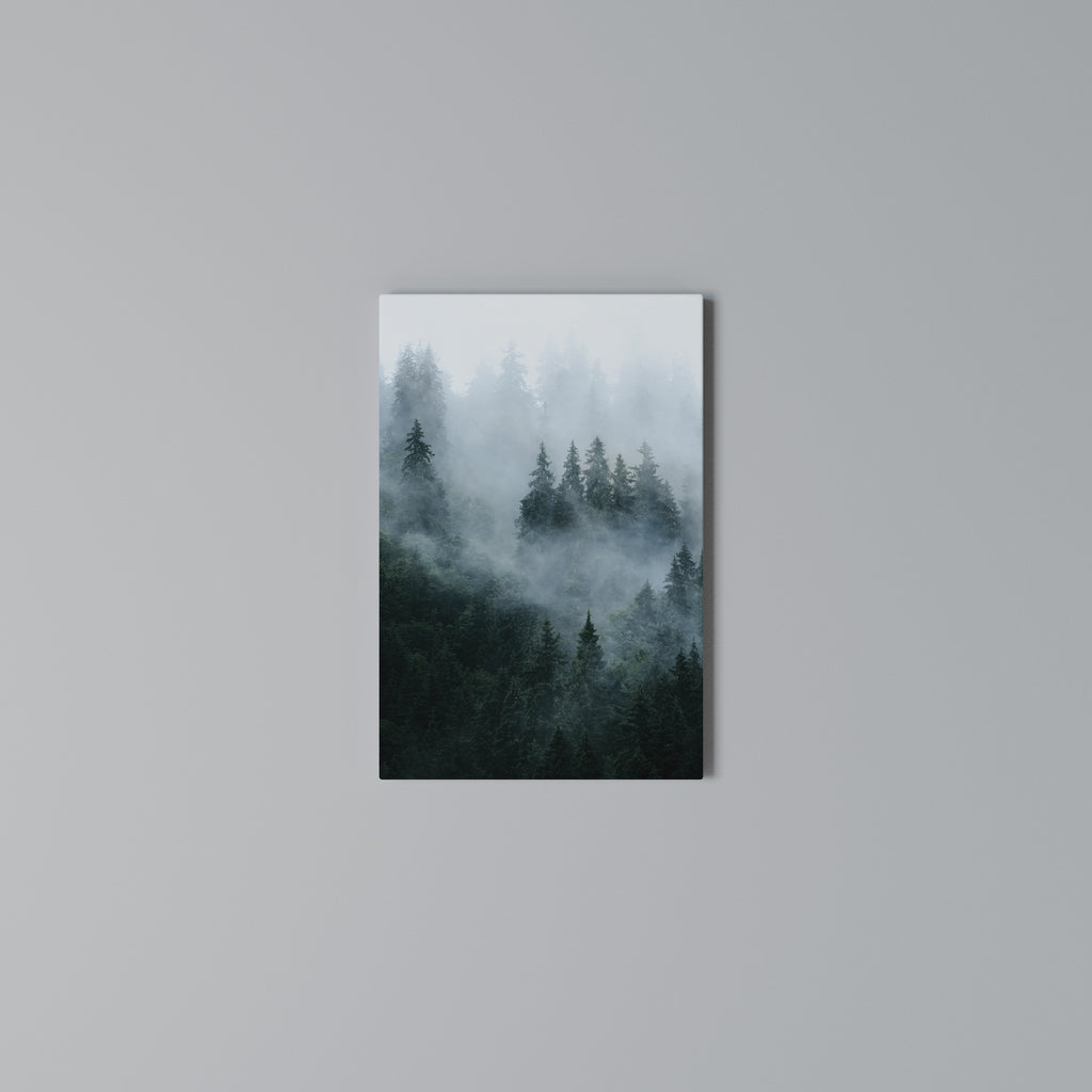 VEIL OF MIST Vertical Canvas Print