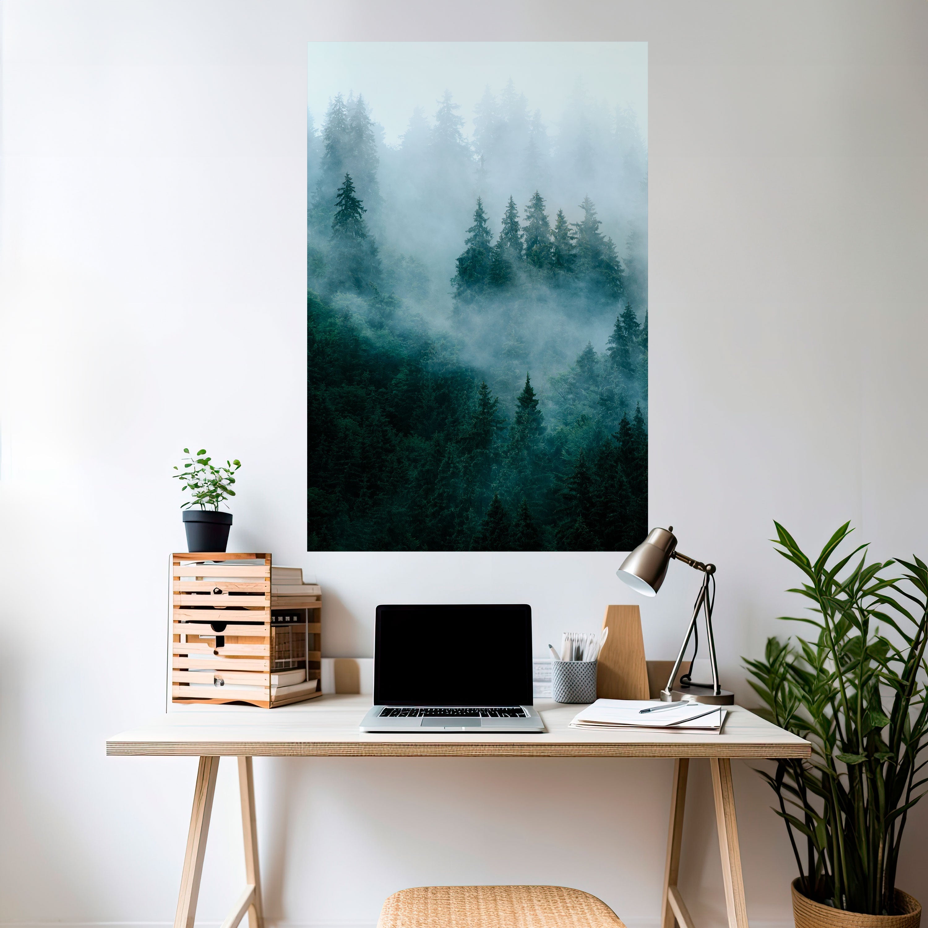 Affiche verticale autocollante VOILE DE BRUME