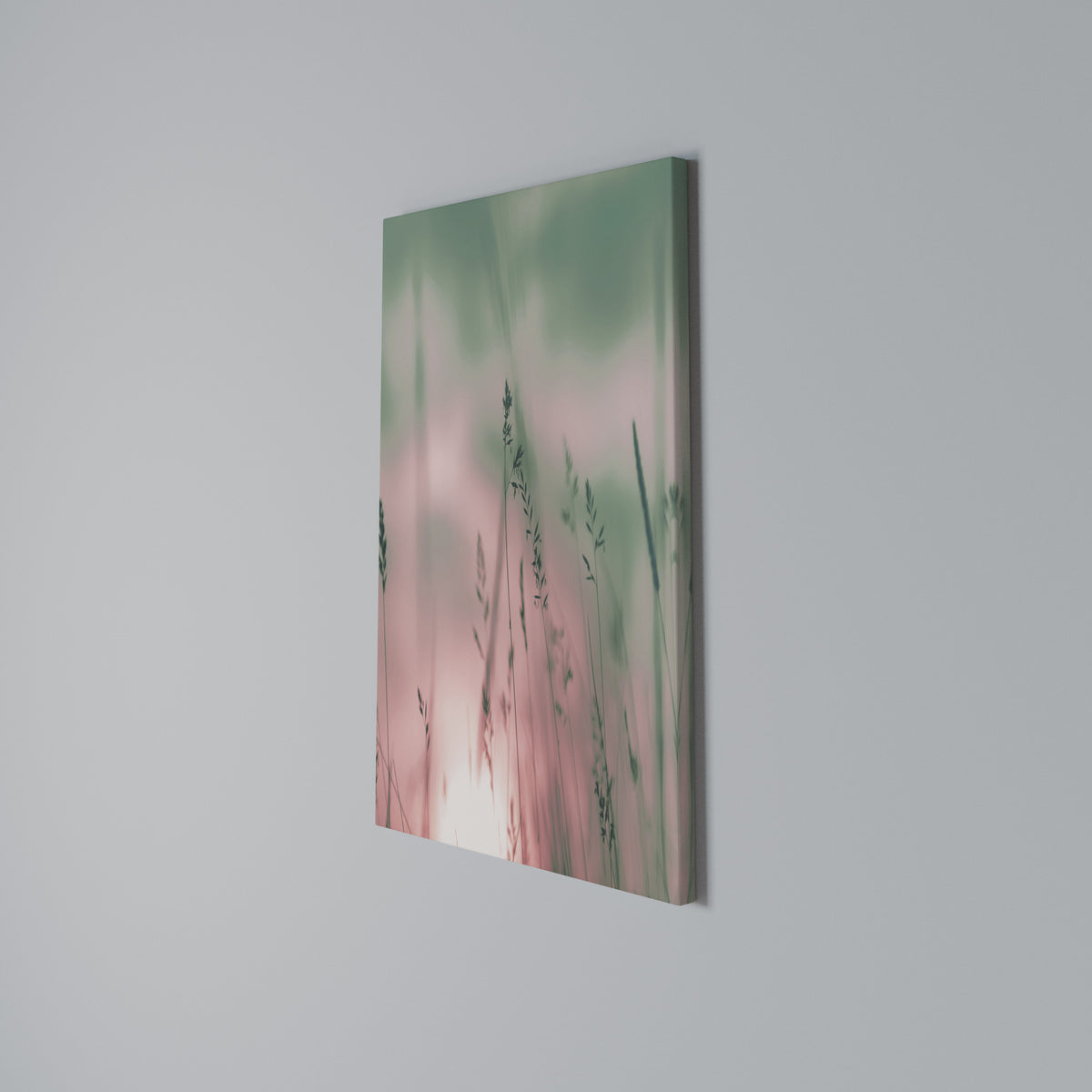 PASTEL BREEZE Vertical Canvas Print