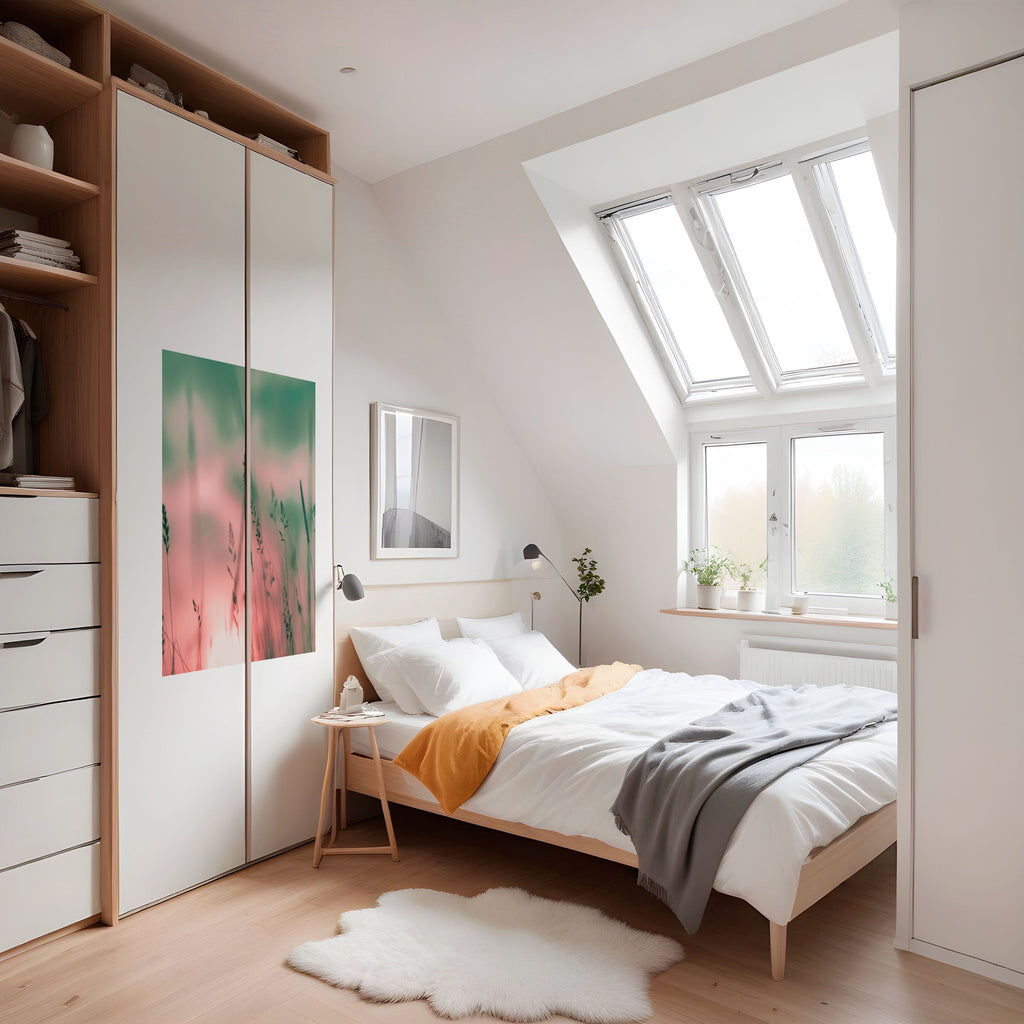 Affiche verticale autocollante PASTEL BREEZE