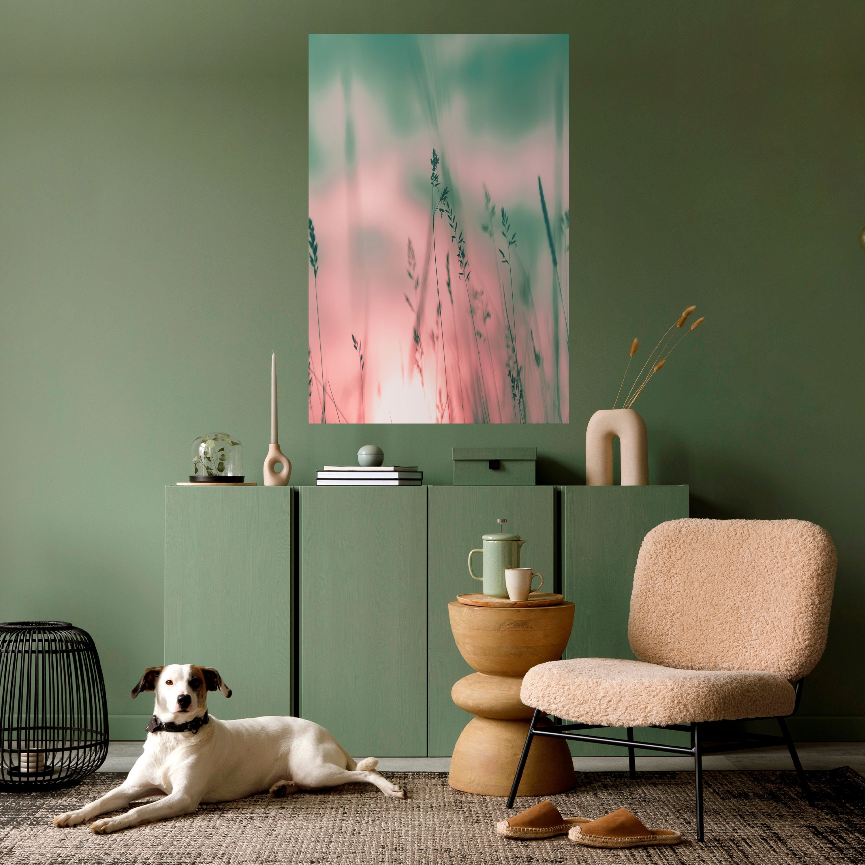 Affiche verticale autocollante PASTEL BREEZE