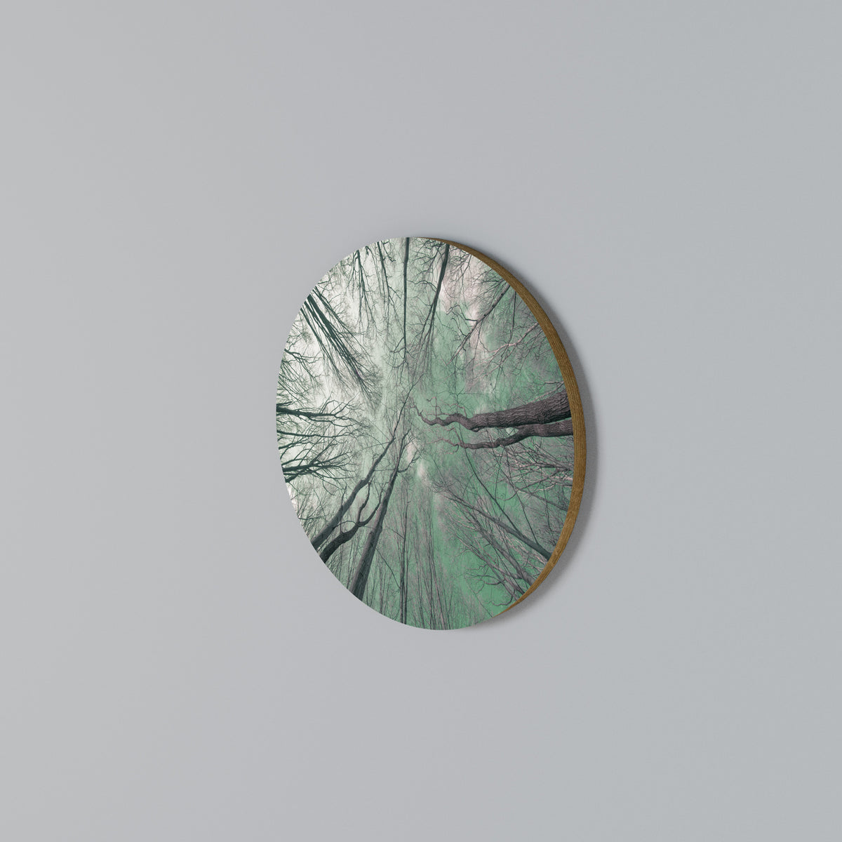 SKYWARD FANTASIES Round Wall Art